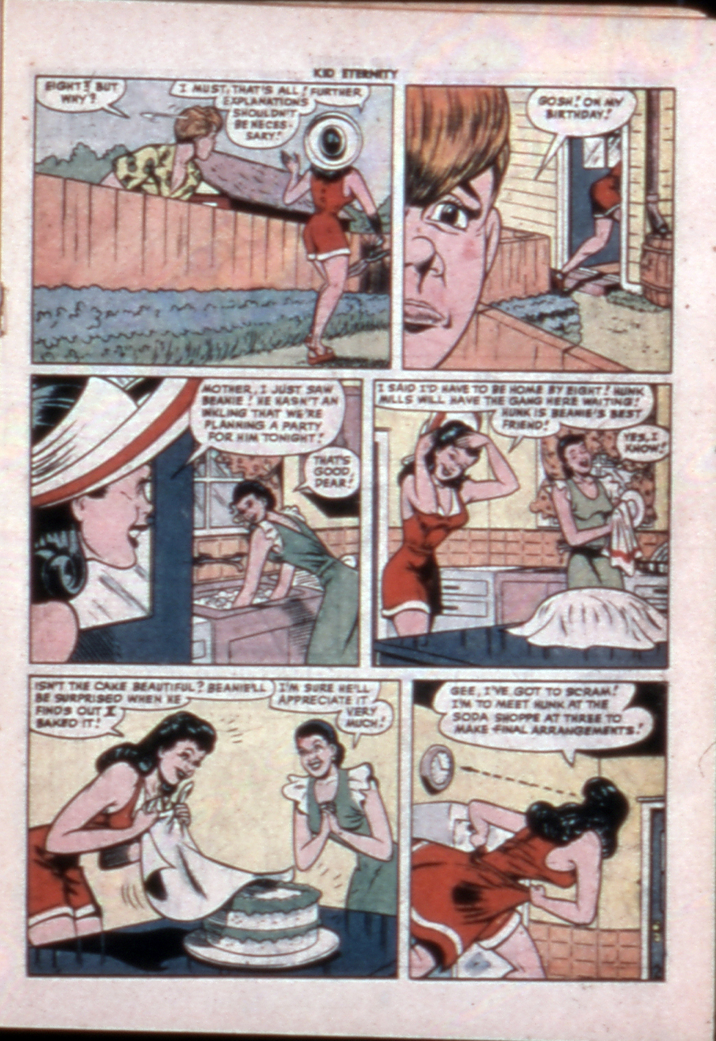 Read online Kid Eternity (1946) comic -  Issue #17 - 17