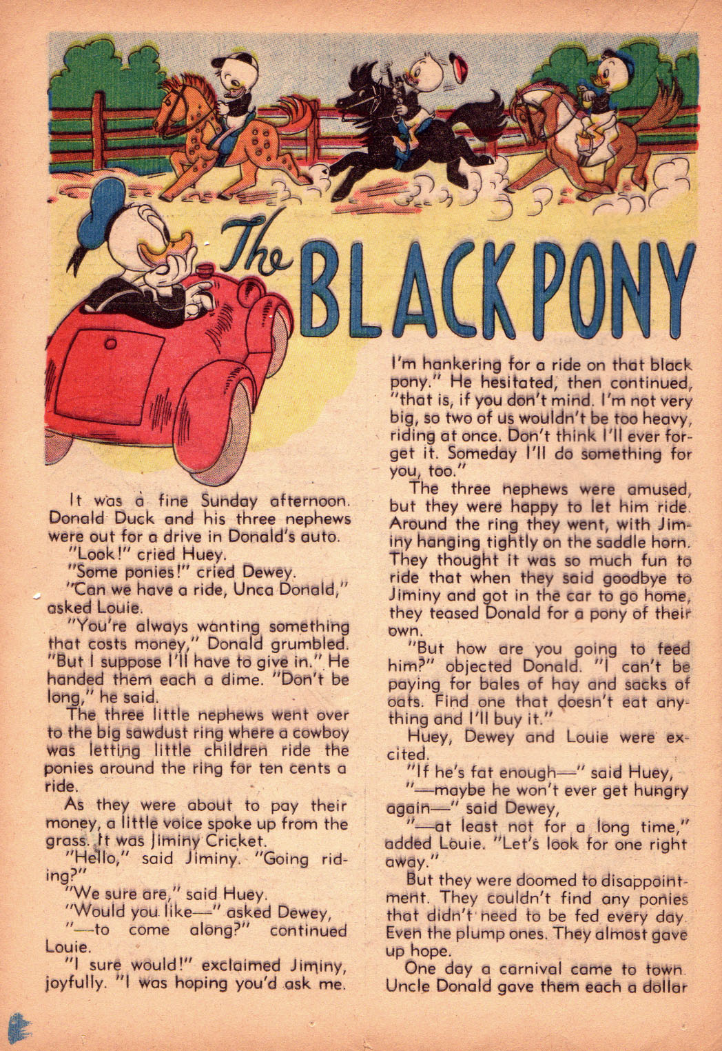 Read online Walt Disney's Comics and Stories comic -  Issue #71 - 34