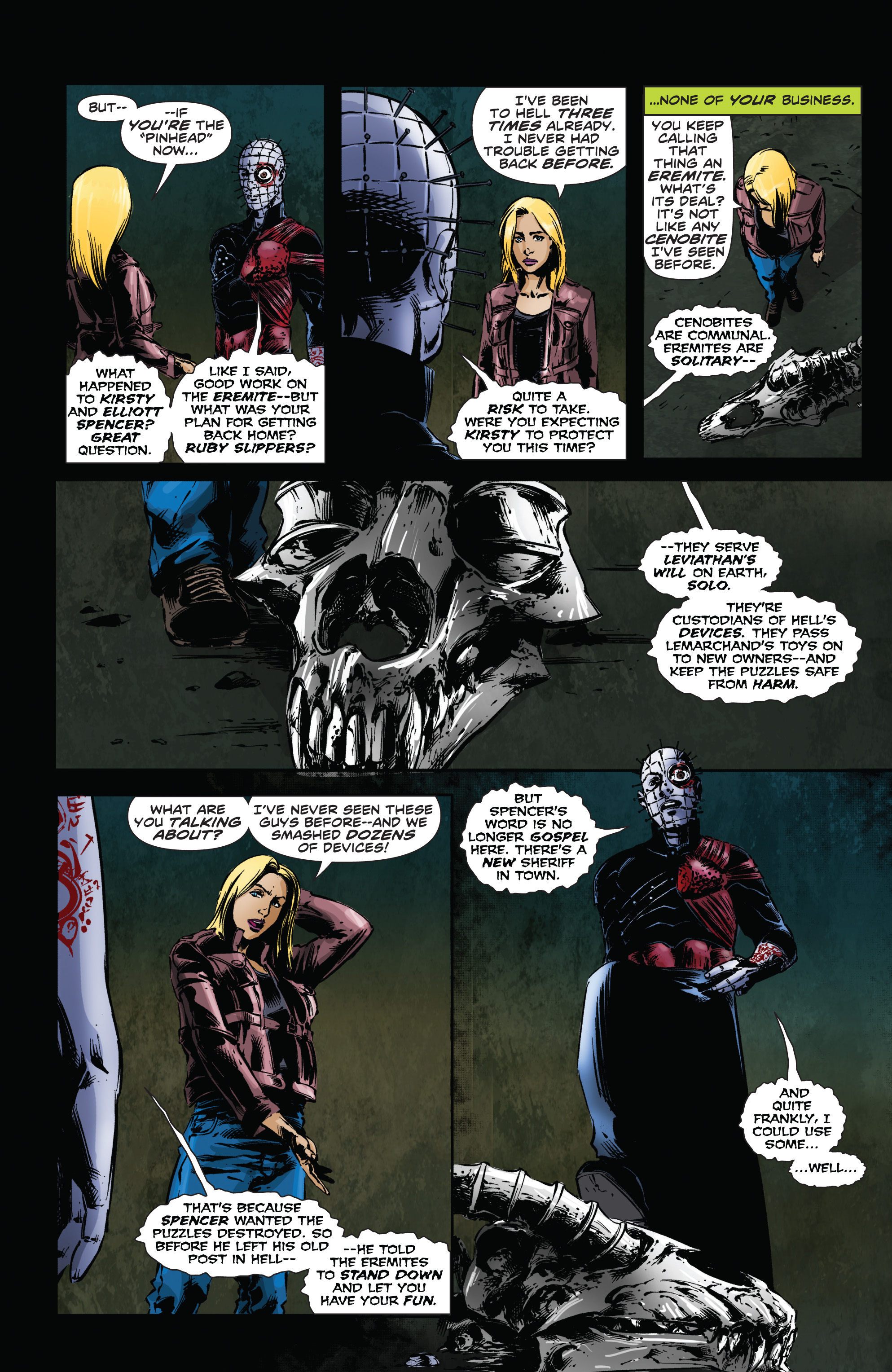 Read online Clive Barker's Hellraiser: The Dark Watch comic -  Issue # TPB 1 - 44
