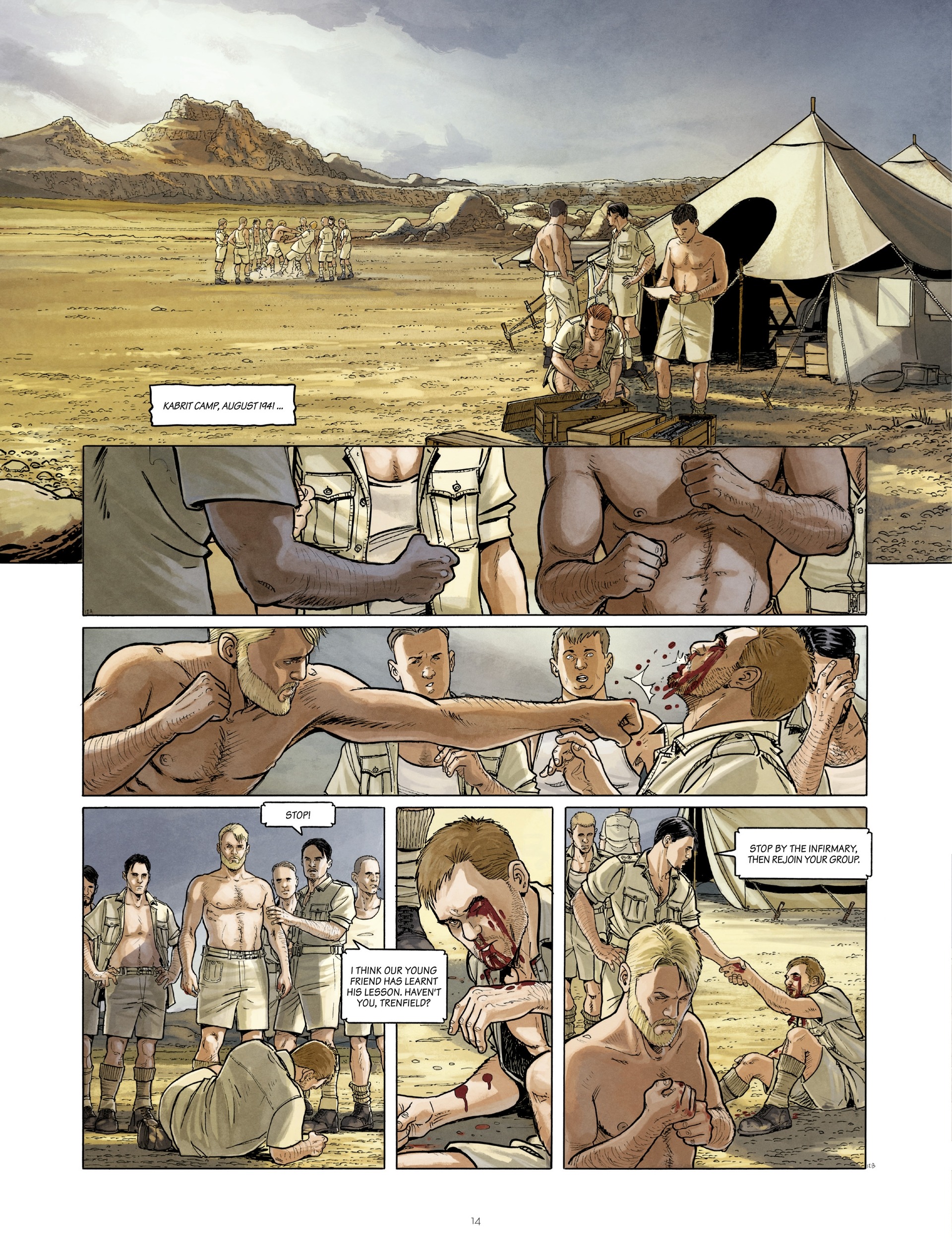 Read online The Regiment – The True Story of the SAS comic -  Issue #1 - 16