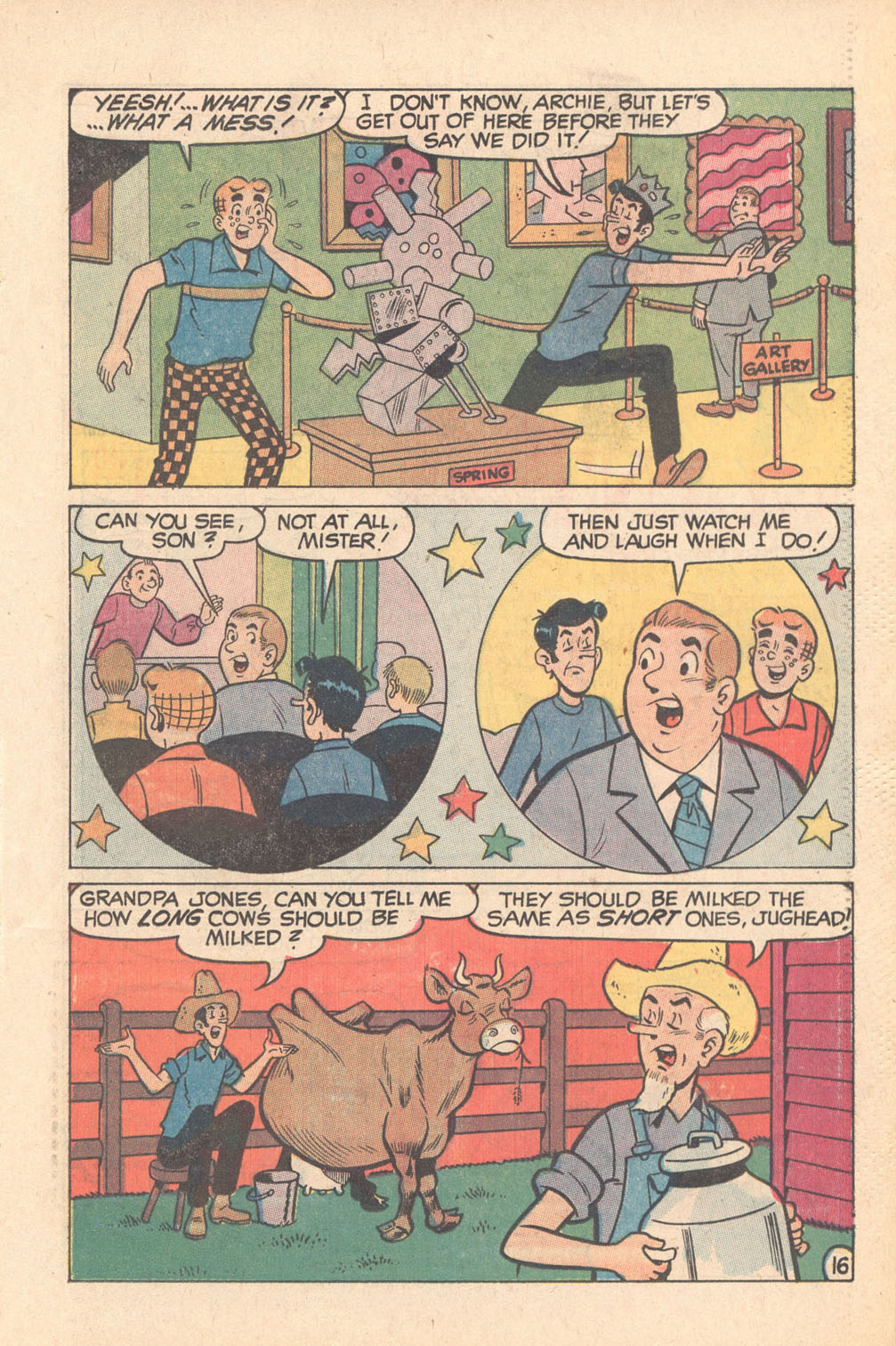 Read online Archie's TV Laugh-Out comic -  Issue #4 - 43