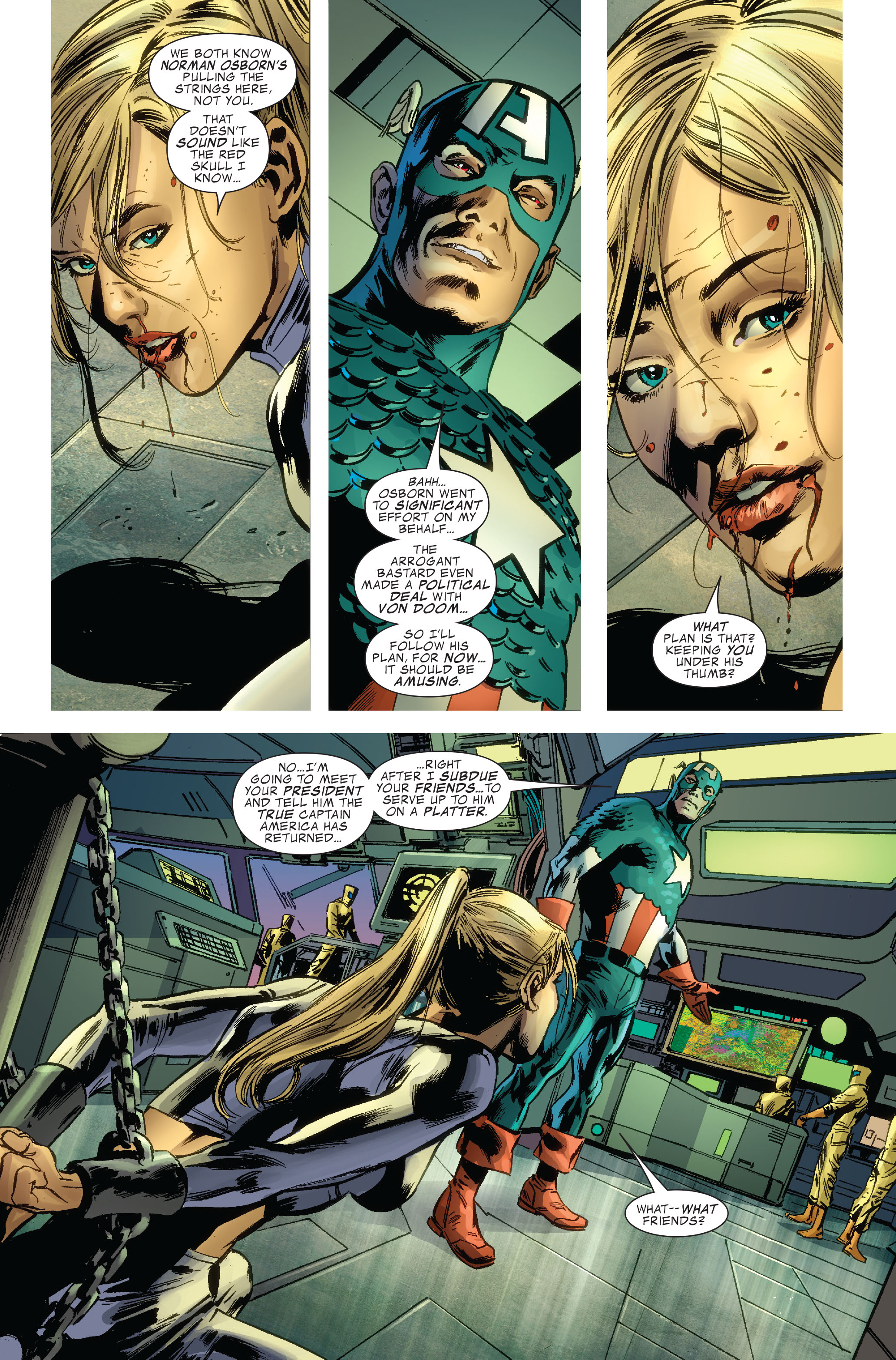 Read online Captain America: Reborn comic -  Issue #5 - 9