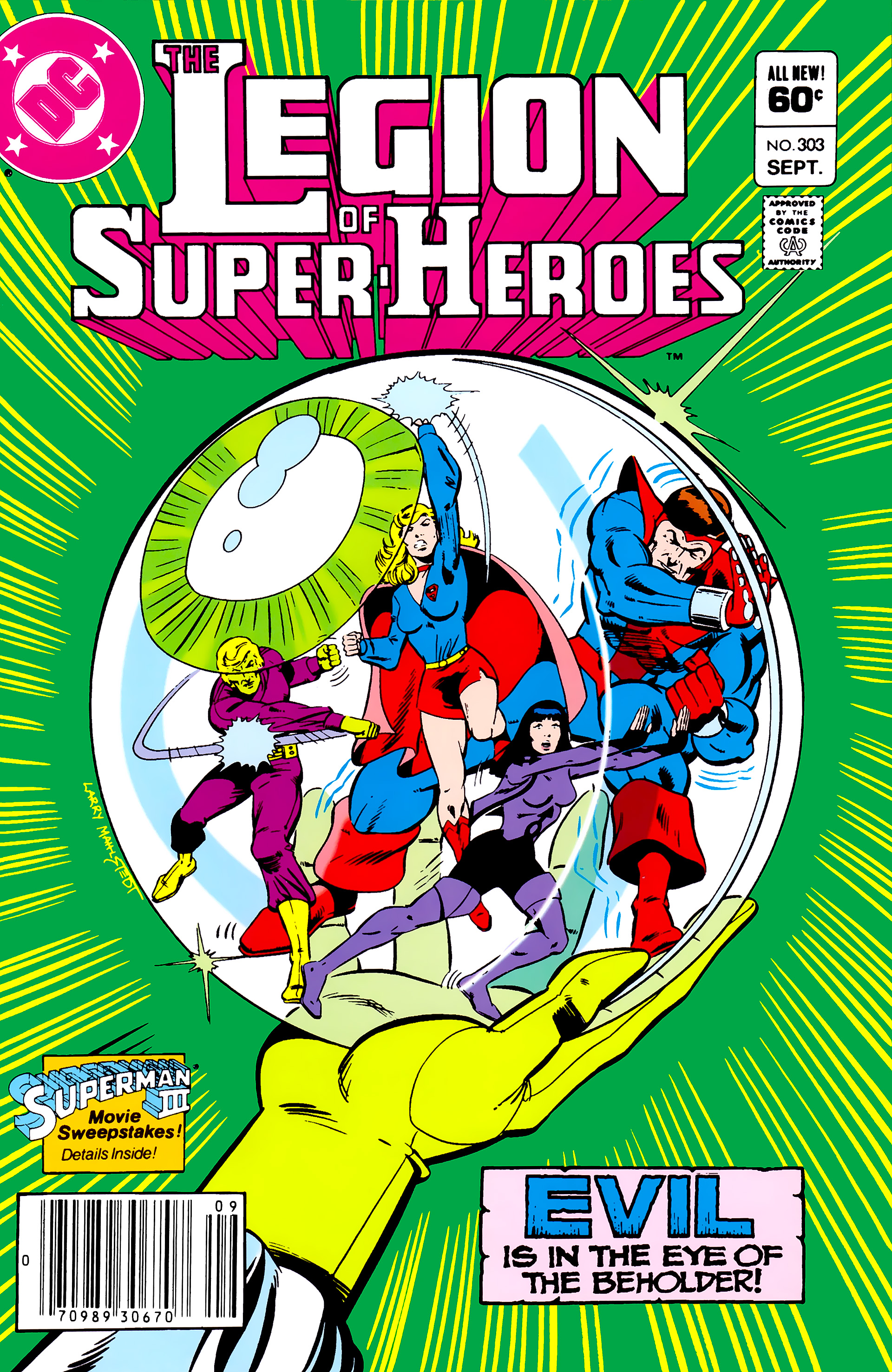 Read online Legion of Super-Heroes (1980) comic -  Issue #303 - 1