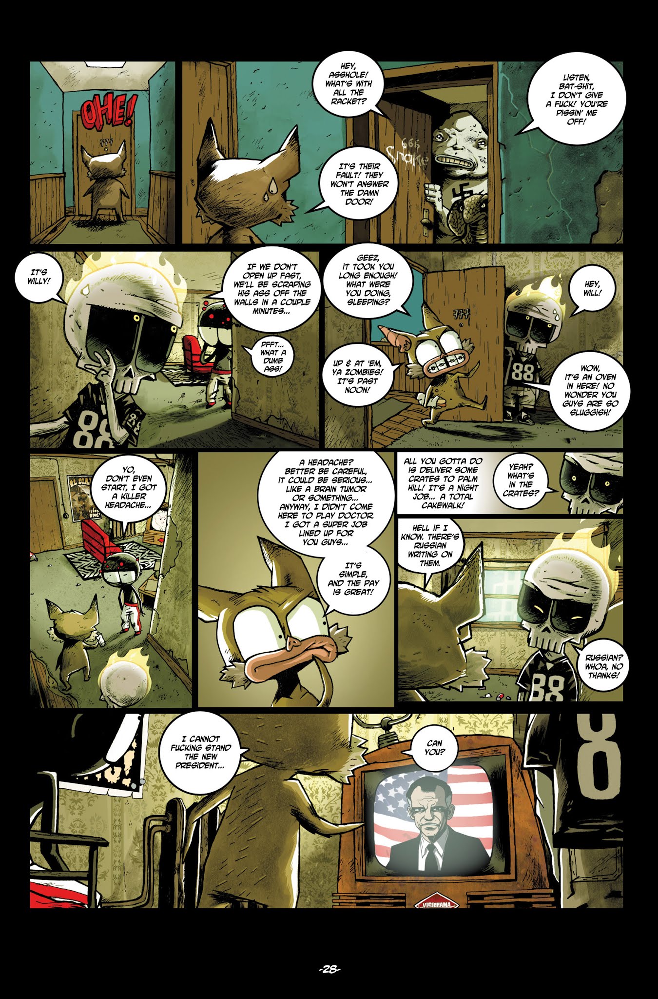 Read online Mutafukaz comic -  Issue # TPB - 28