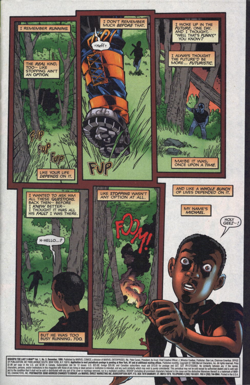 Read online Bishop: The Last X-Man comic -  Issue #3 - 2