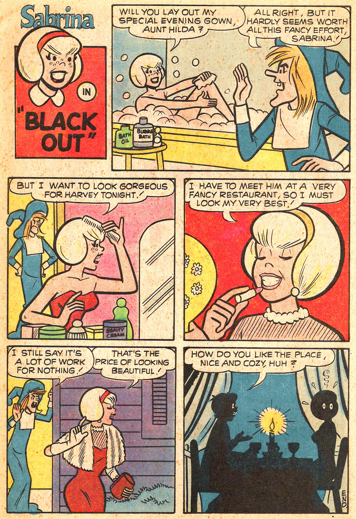 Read online Sabrina The Teenage Witch (1971) comic -  Issue #33 - 20