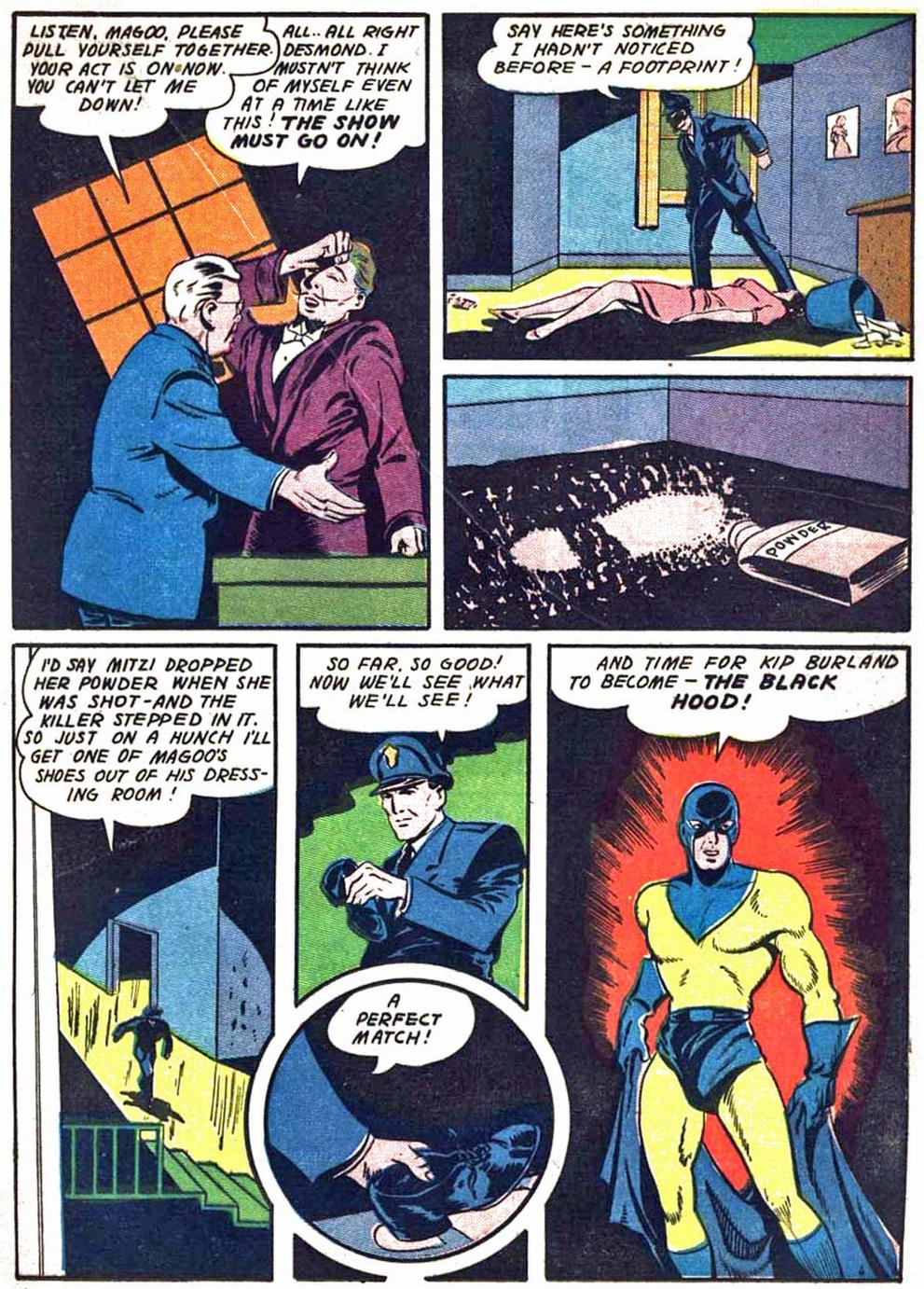 Read online Black Hood Comics comic -  Issue #12 - 19