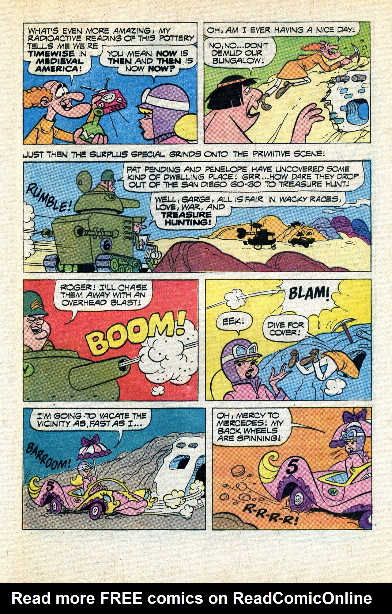 Read online Hanna-Barbera Wacky Races comic -  Issue #7 - 23