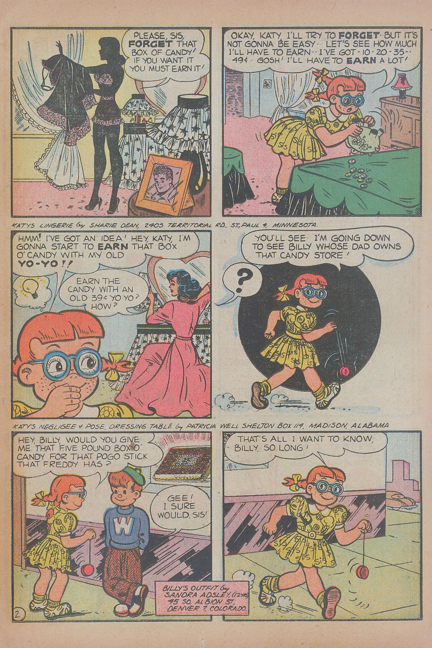 Read online Katy Keene (1949) comic -  Issue #6 - 13