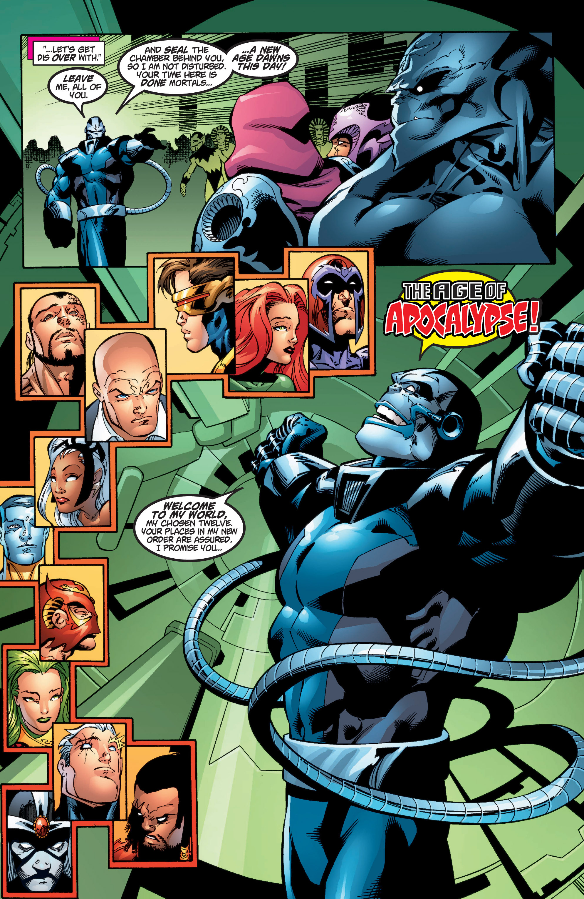 Read online X-Men vs. Apocalypse comic -  Issue # TPB 1 - 263