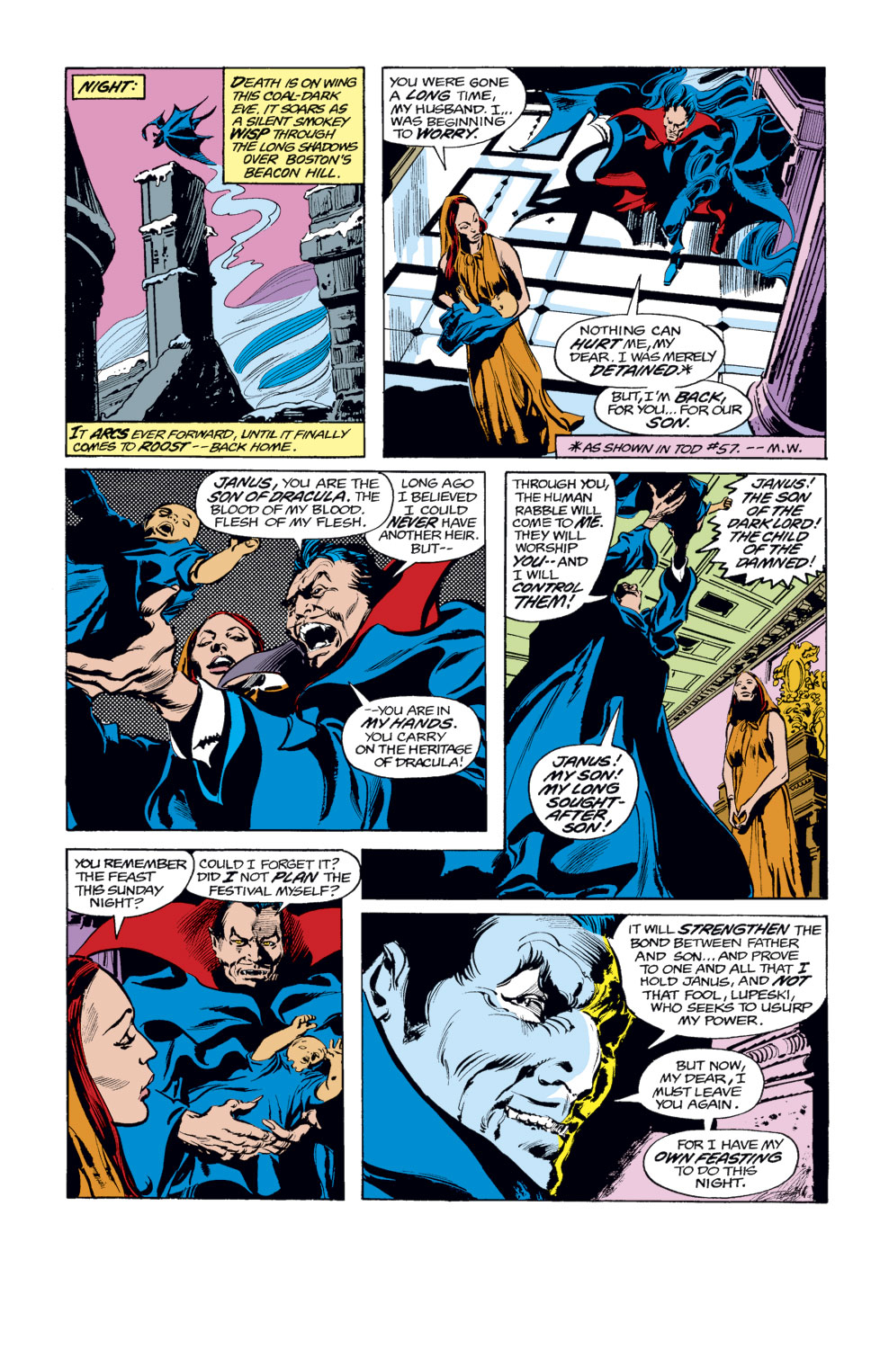 Read online Tomb of Dracula (1972) comic -  Issue #59 - 5