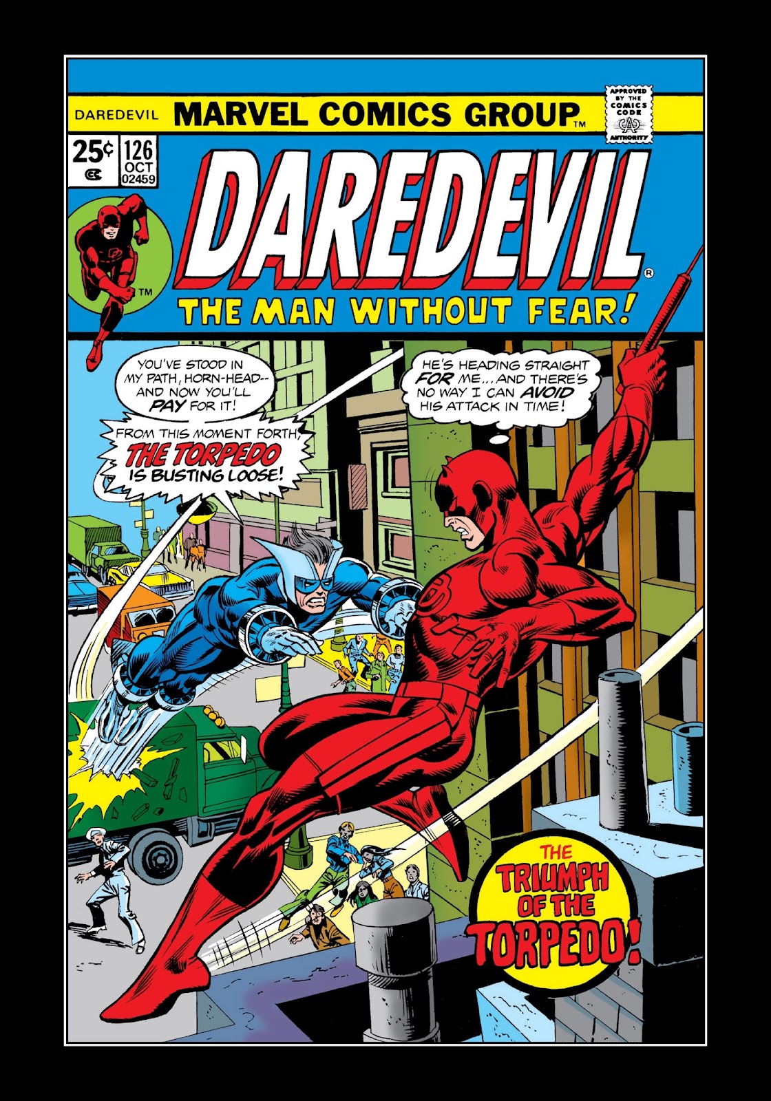 Marvel Masterworks: Daredevil issue TPB 12 - Page 125