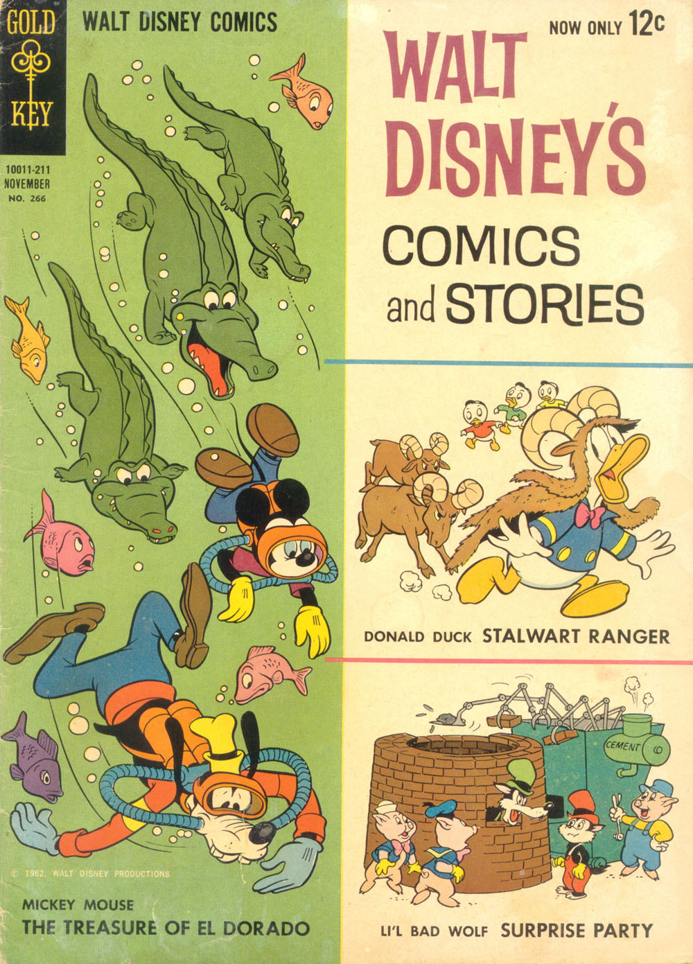 Read online Walt Disney's Comics and Stories comic -  Issue #266 - 1