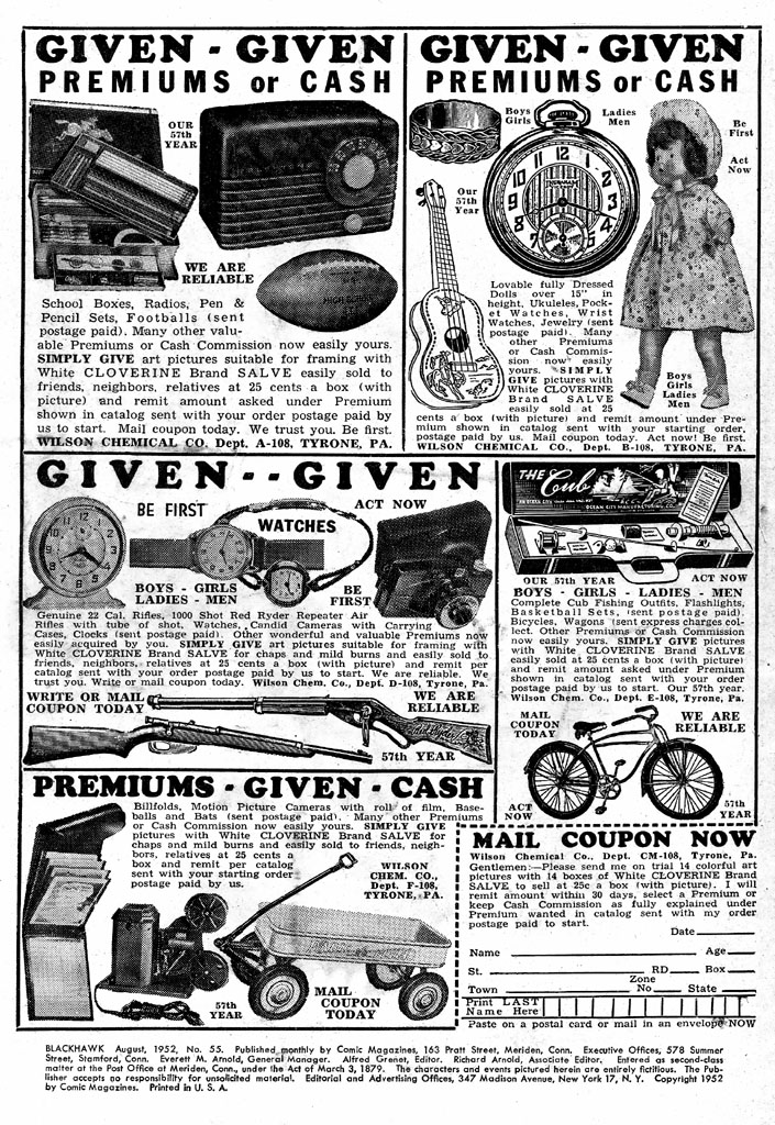 Read online Blackhawk (1957) comic -  Issue #55 - 2