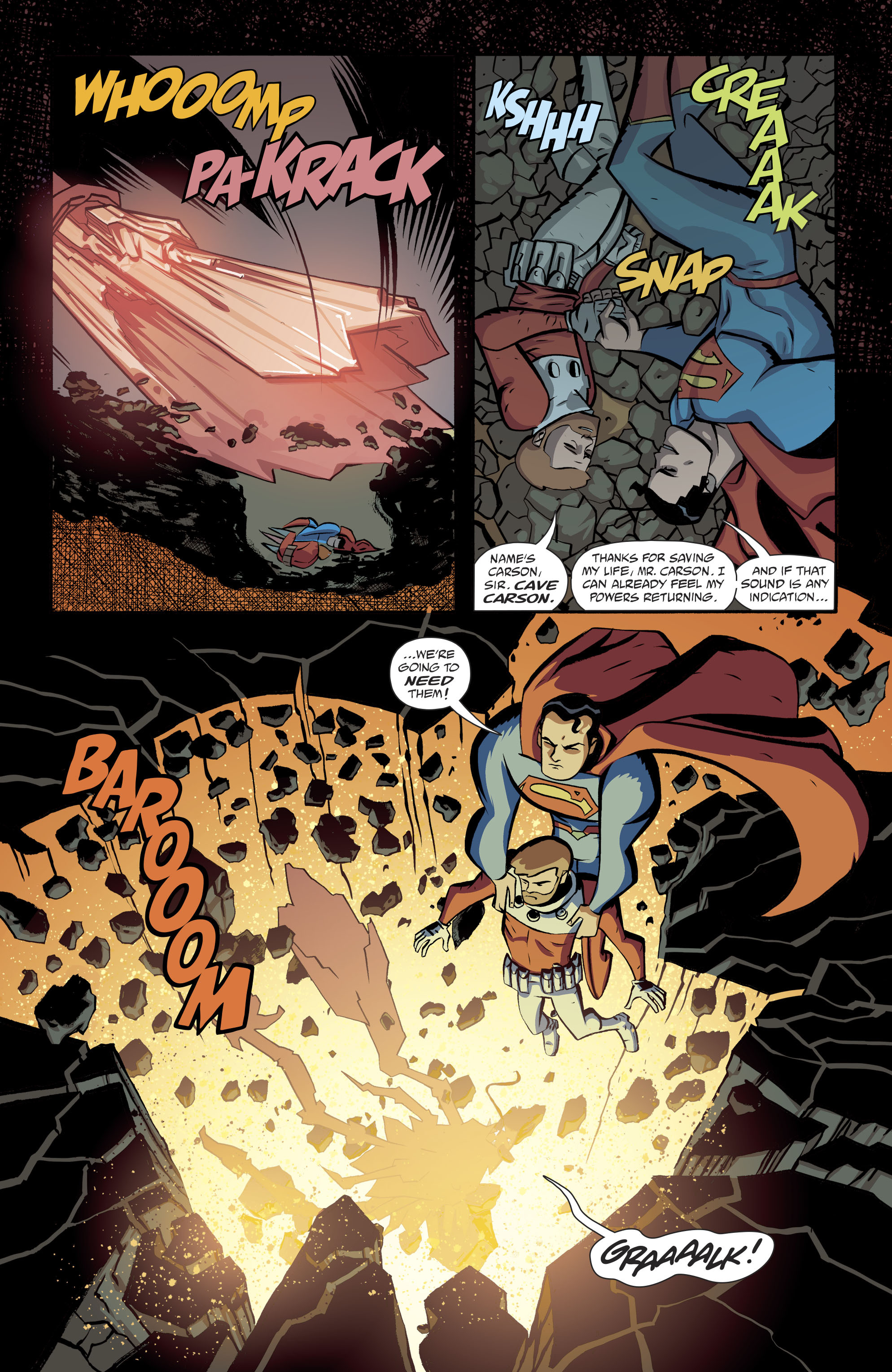 Read online Cave Carson Has a Cybernetic Eye comic -  Issue #7 - 9