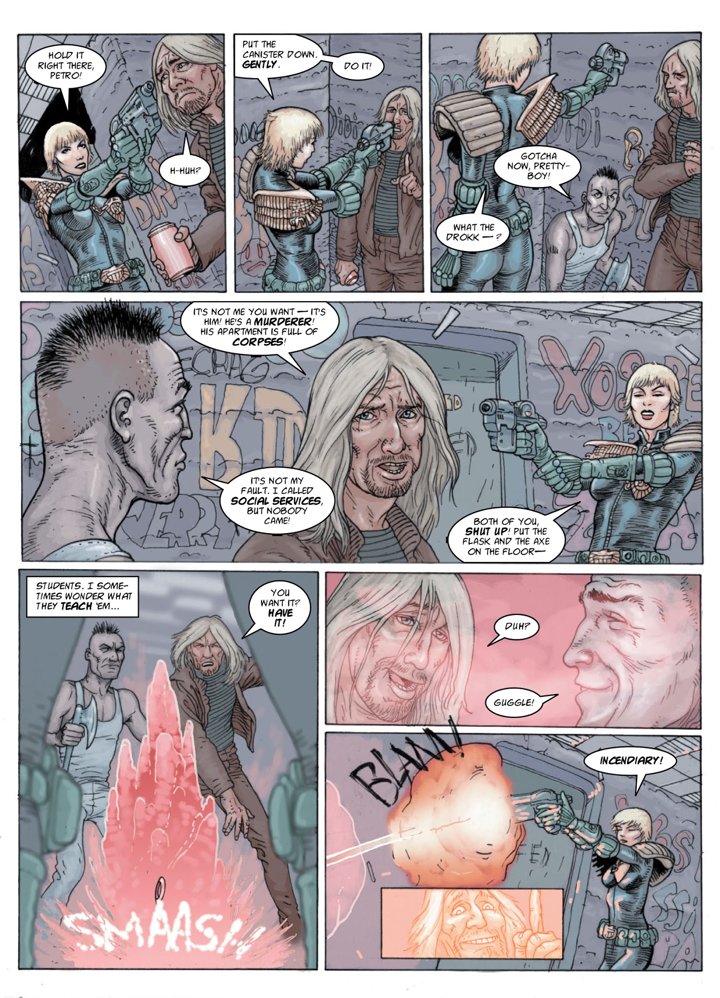 Read online Judge Anderson: The Psi Files comic -  Issue # TPB 5 - 50