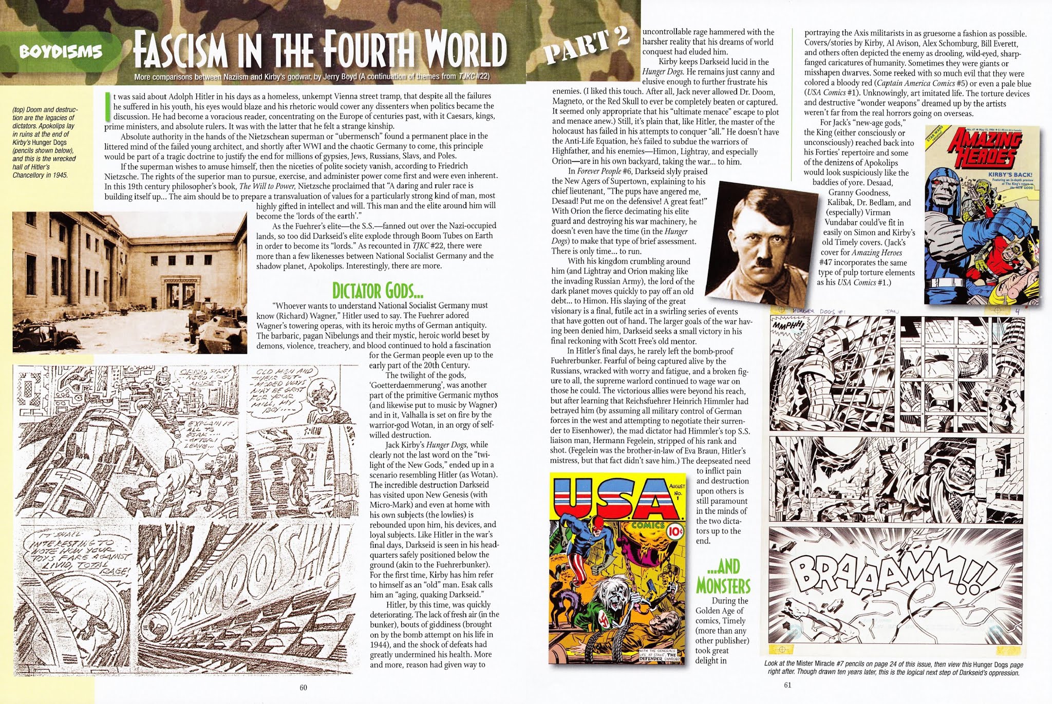 Read online The Jack Kirby Collector comic -  Issue #62 - 61