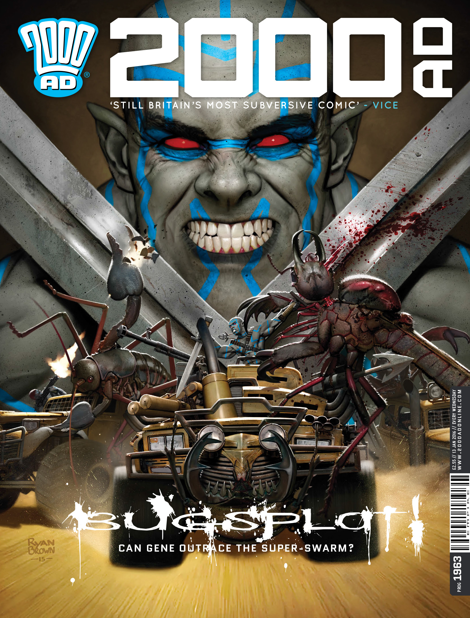 Read online 2000 AD comic -  Issue #1963 - 1