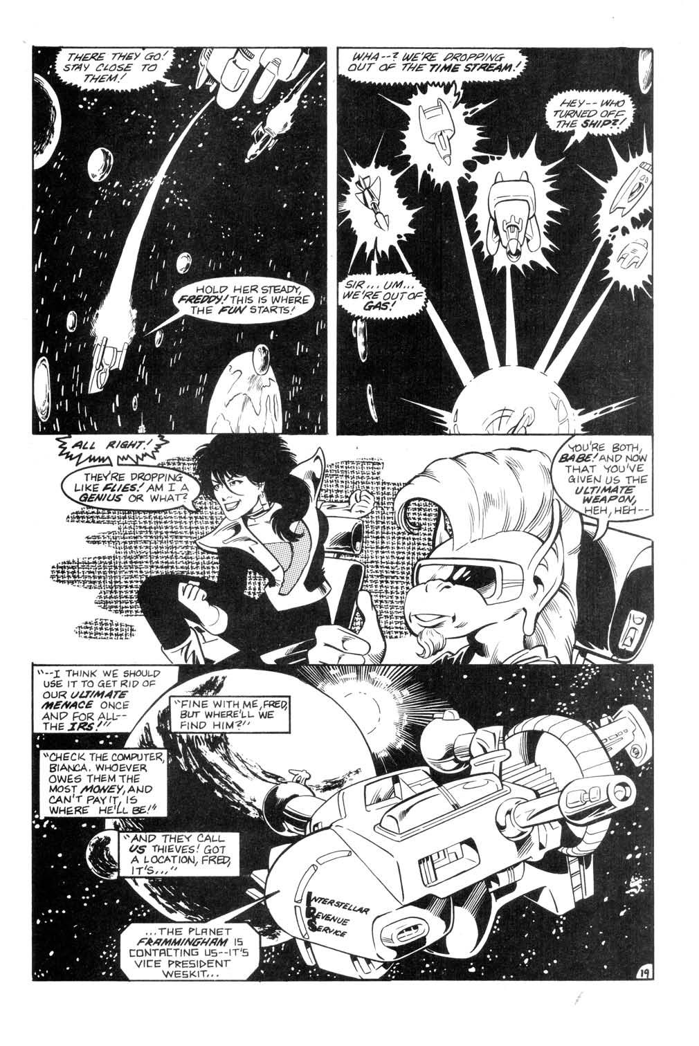 Read online Aristocratic Xtraterrestrial Time-Traveling Thieves comic -  Issue #2 - 21