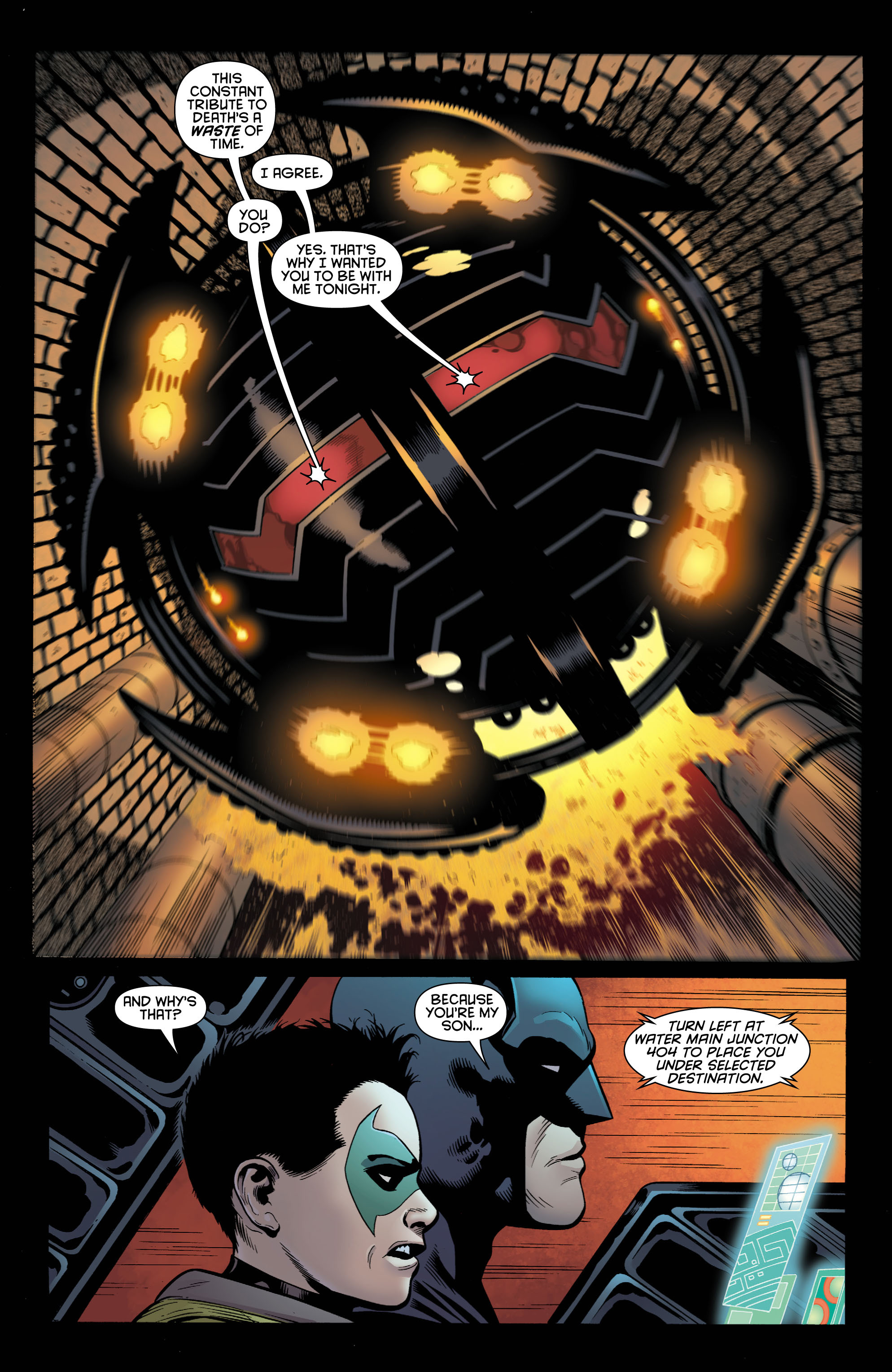 Read online Batman and Robin (2011) comic -  Issue # TPB 1 - 13