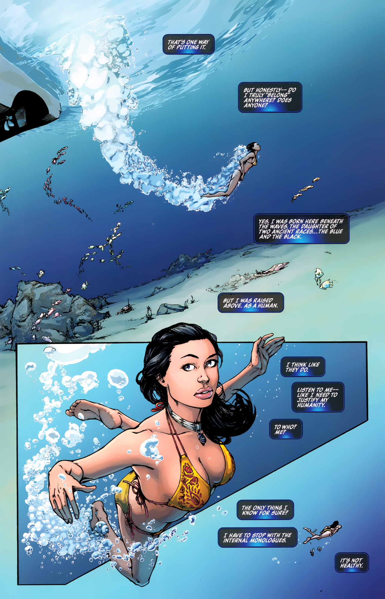 Read online Michael Turner's Fathom comic -  Issue #1 - 10