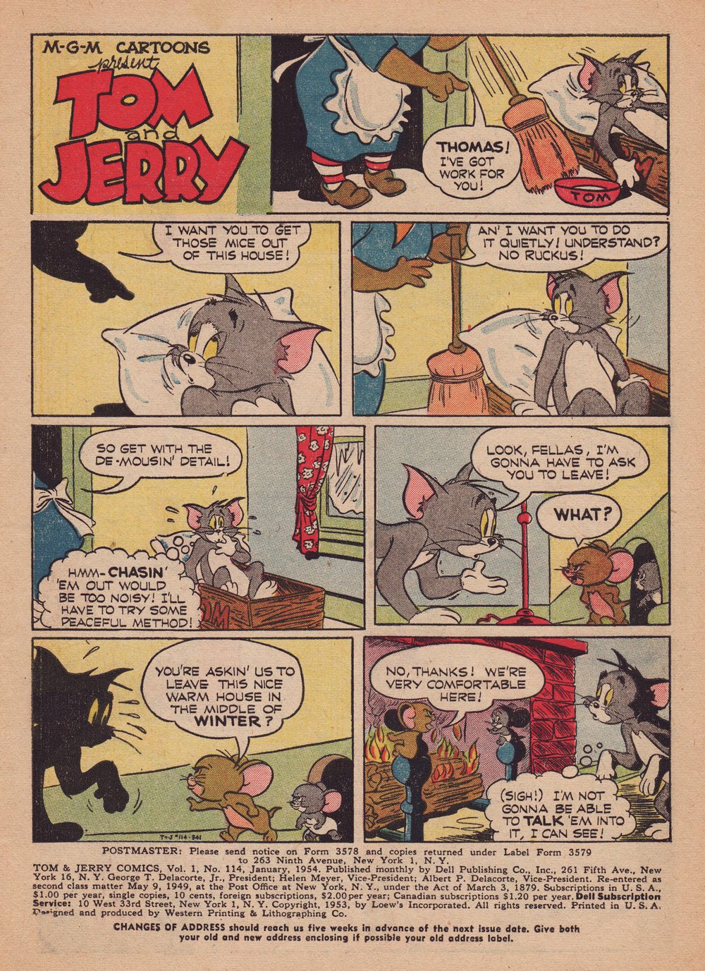 Read online Tom & Jerry Comics comic -  Issue #114 - 3