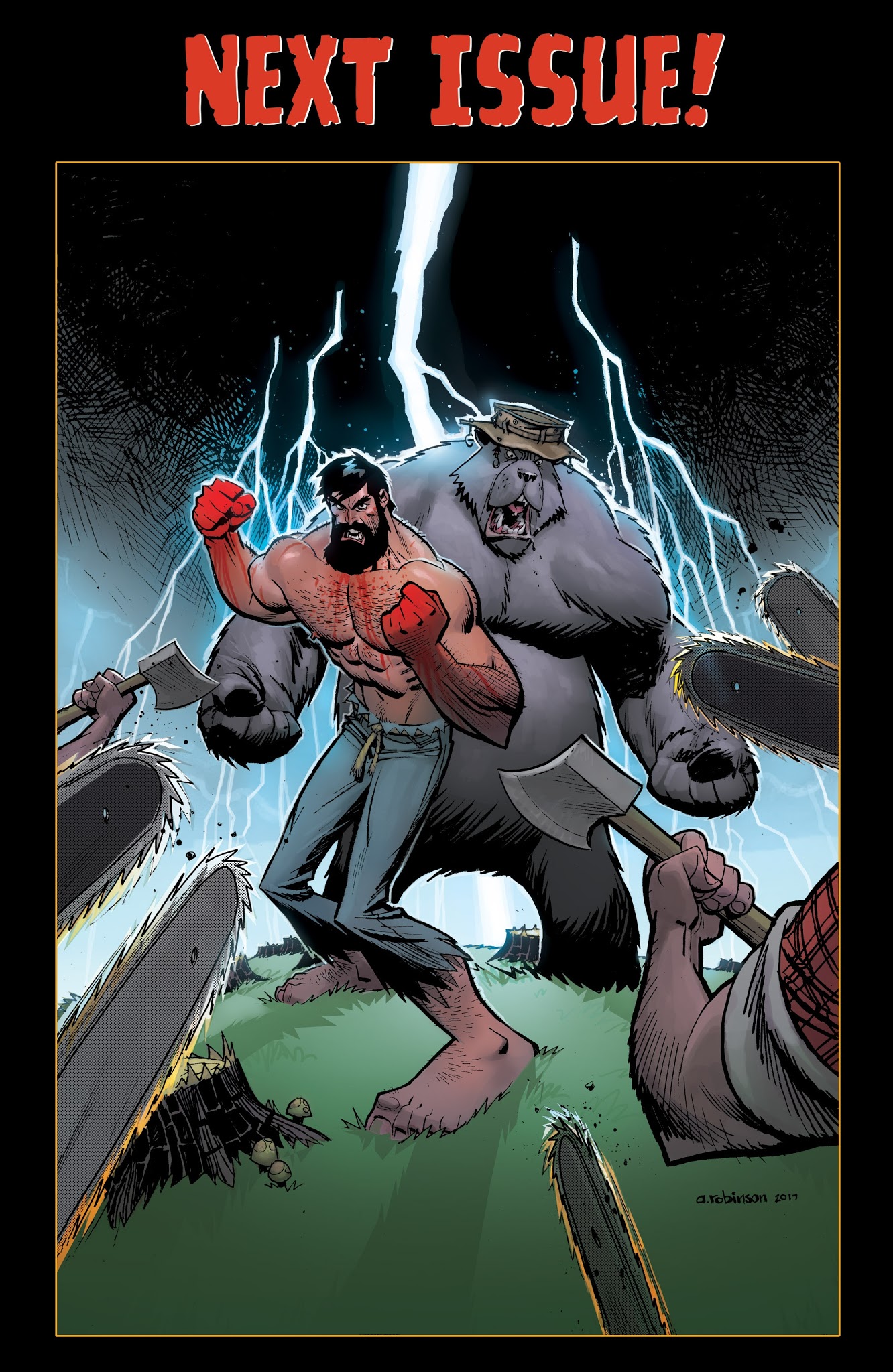 Read online Shirtless Bear-Fighter! comic -  Issue #3 - 27