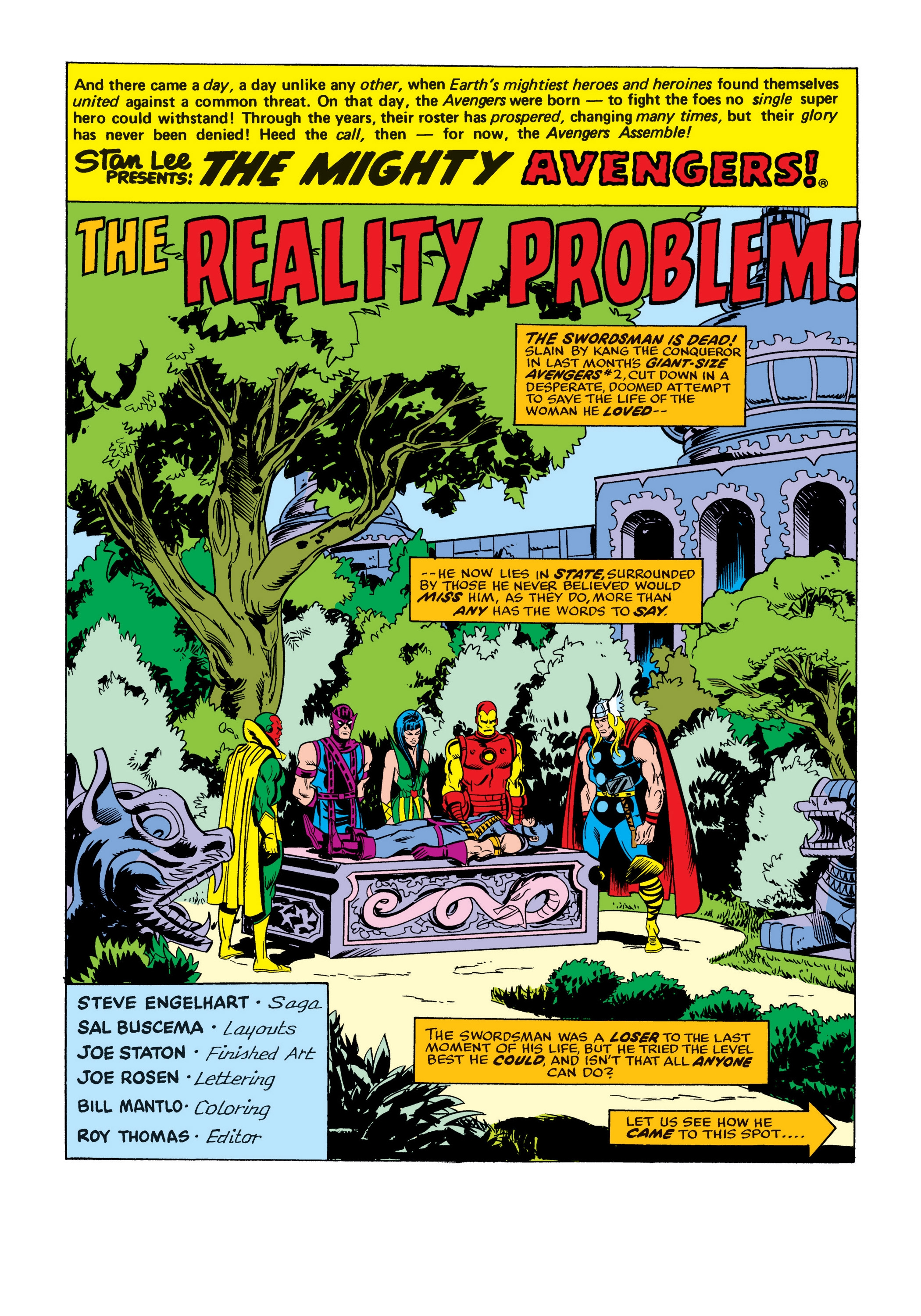 Read online Marvel Masterworks: The Avengers comic -  Issue # TPB 14 (Part 1) - 57