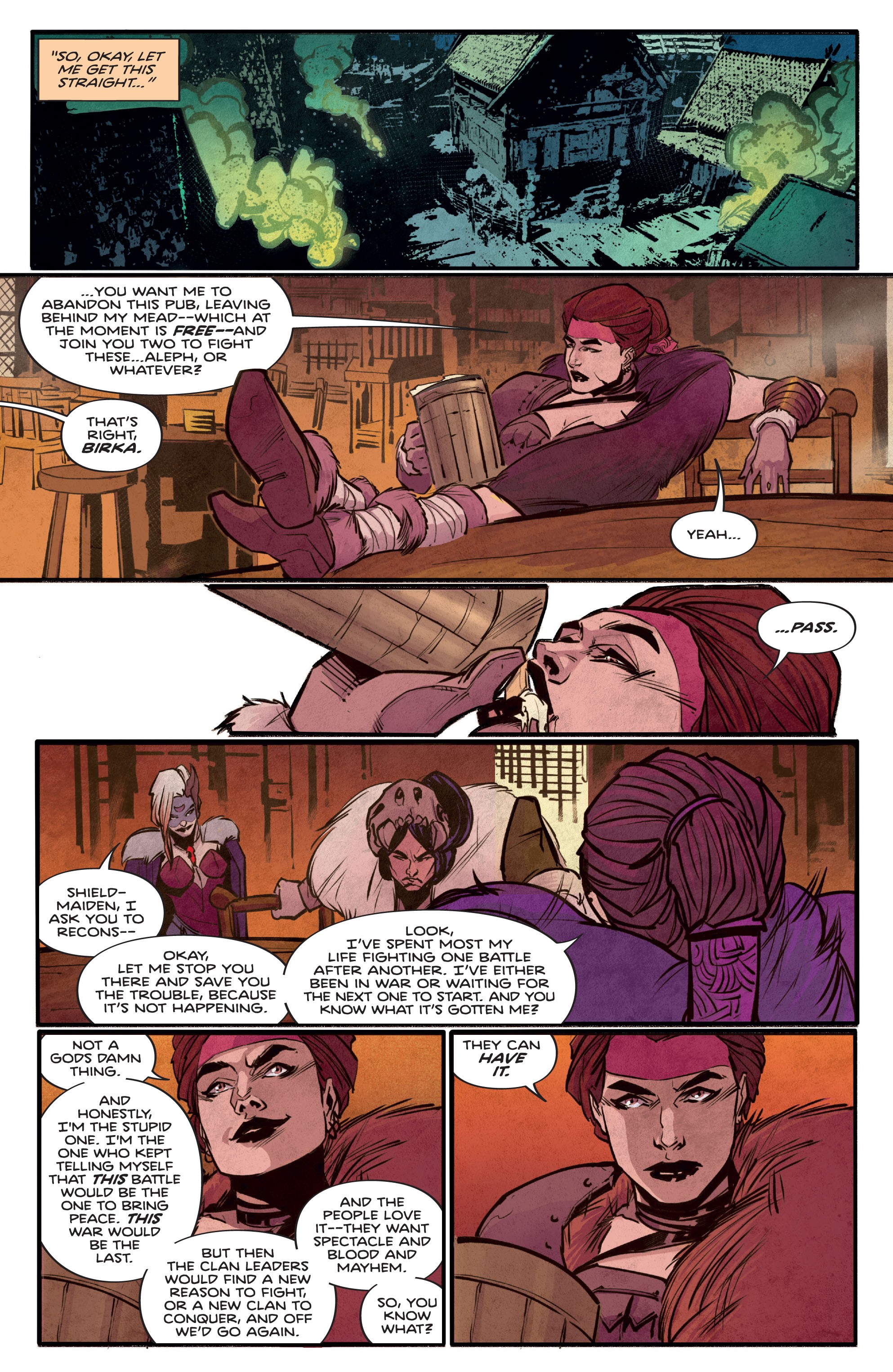 Read online The Mighty Barbarians comic -  Issue #1 - 13