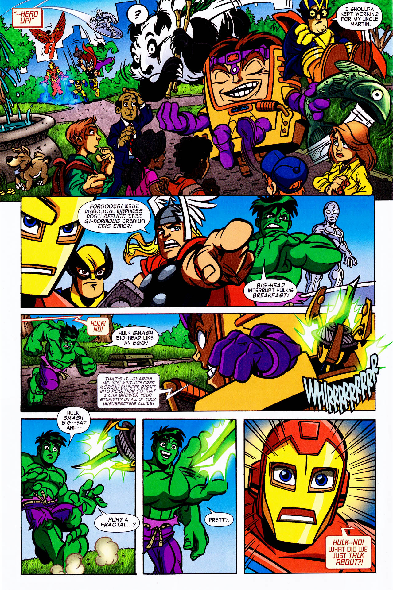 Read online Super Hero Squad comic -  Issue #5 - 6