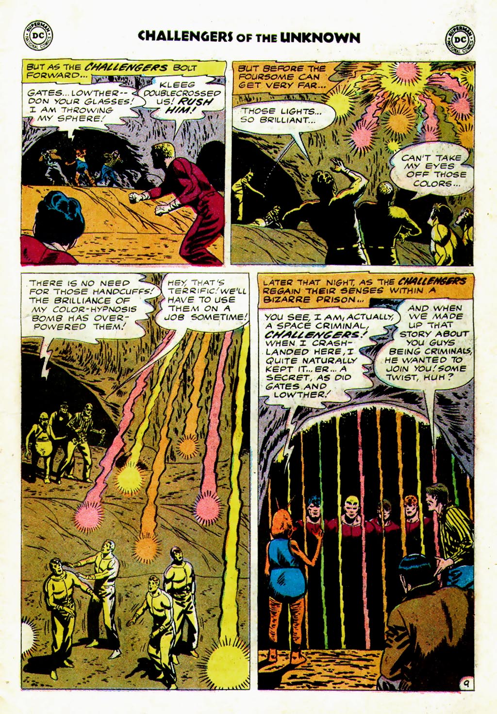 Read online Challengers of the Unknown (1958) comic -  Issue #27 - 11