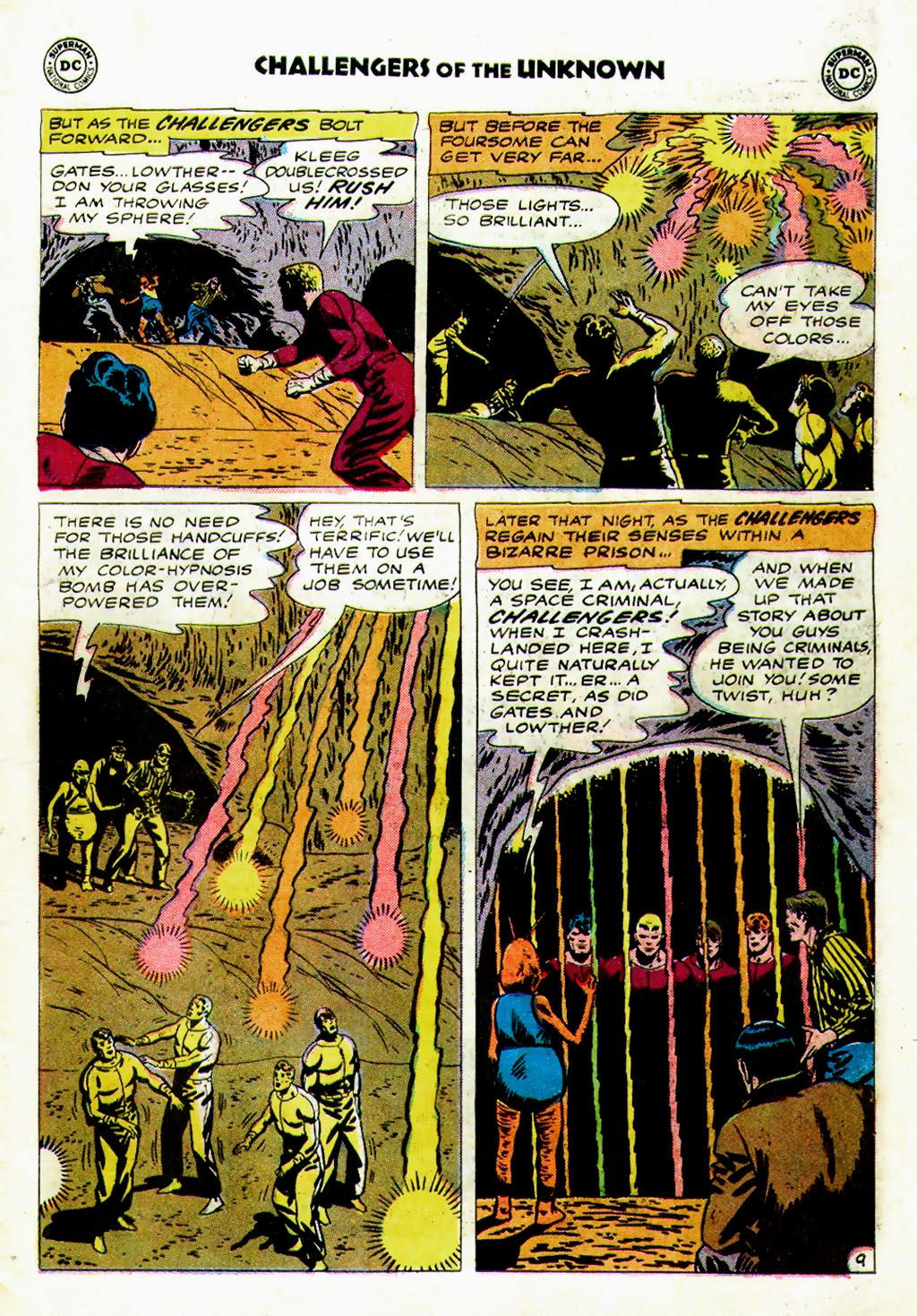 Read online Challengers of the Unknown (1958) comic -  Issue #27 - 11