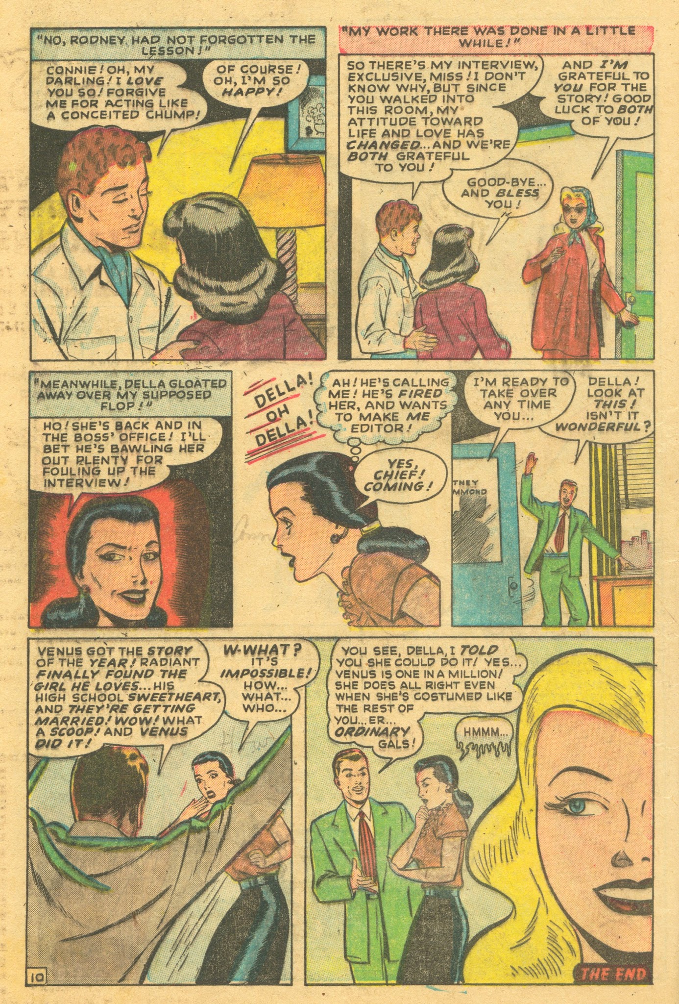 Read online Venus (1948) comic -  Issue #3 - 14