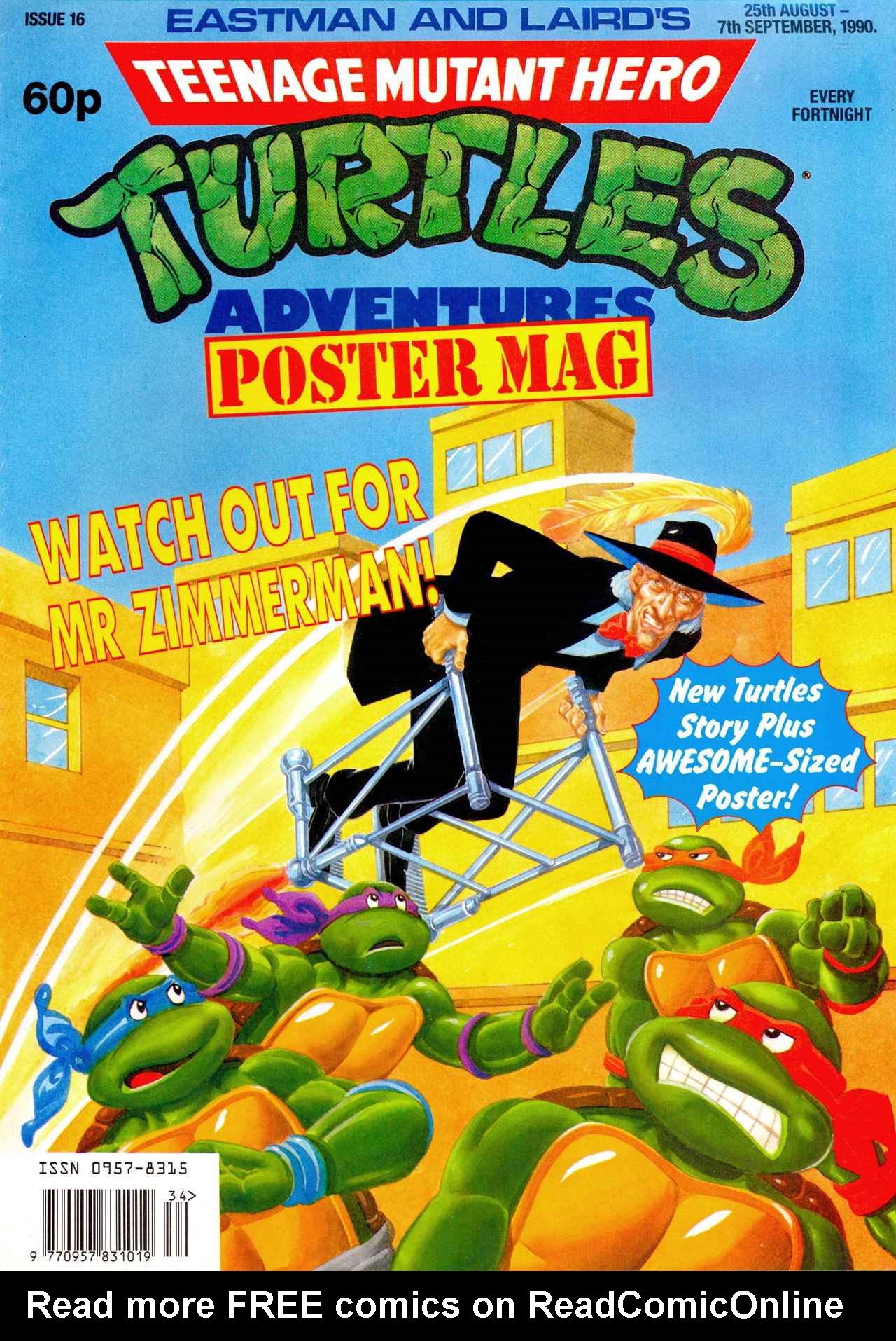 Read online Teenage Mutant Hero Turtles Adventures comic -  Issue #16 - 1