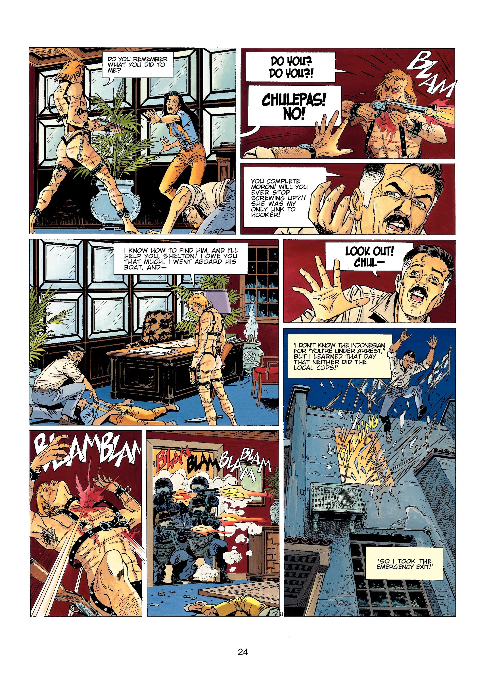 Read online Wayne Shelton comic -  Issue #5 - 25