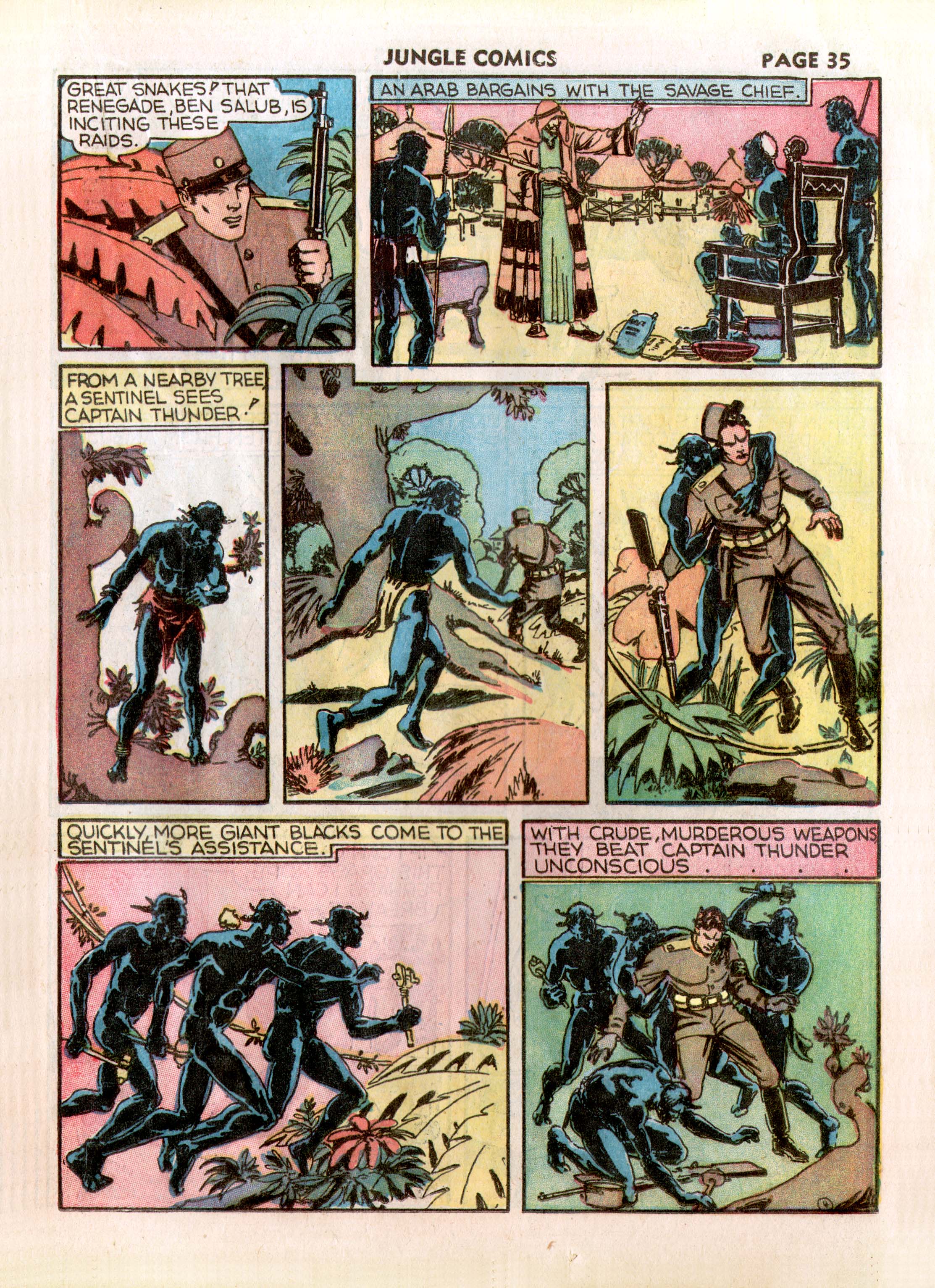 Read online Jungle Comics comic -  Issue #3 - 37