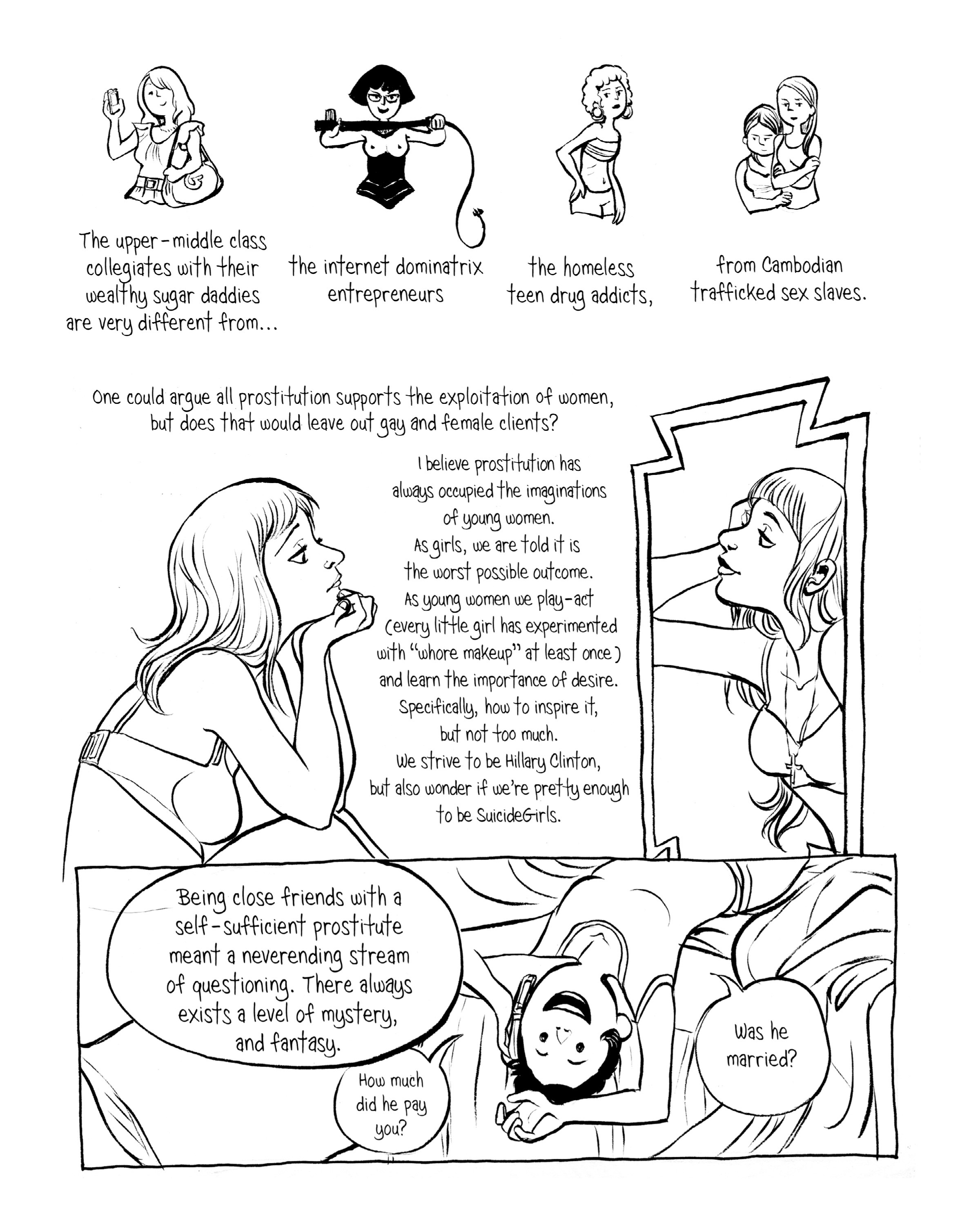 Read online The Big Feminist BUT: Comics About Women comic -  Issue # TPB (Part 2) - 24