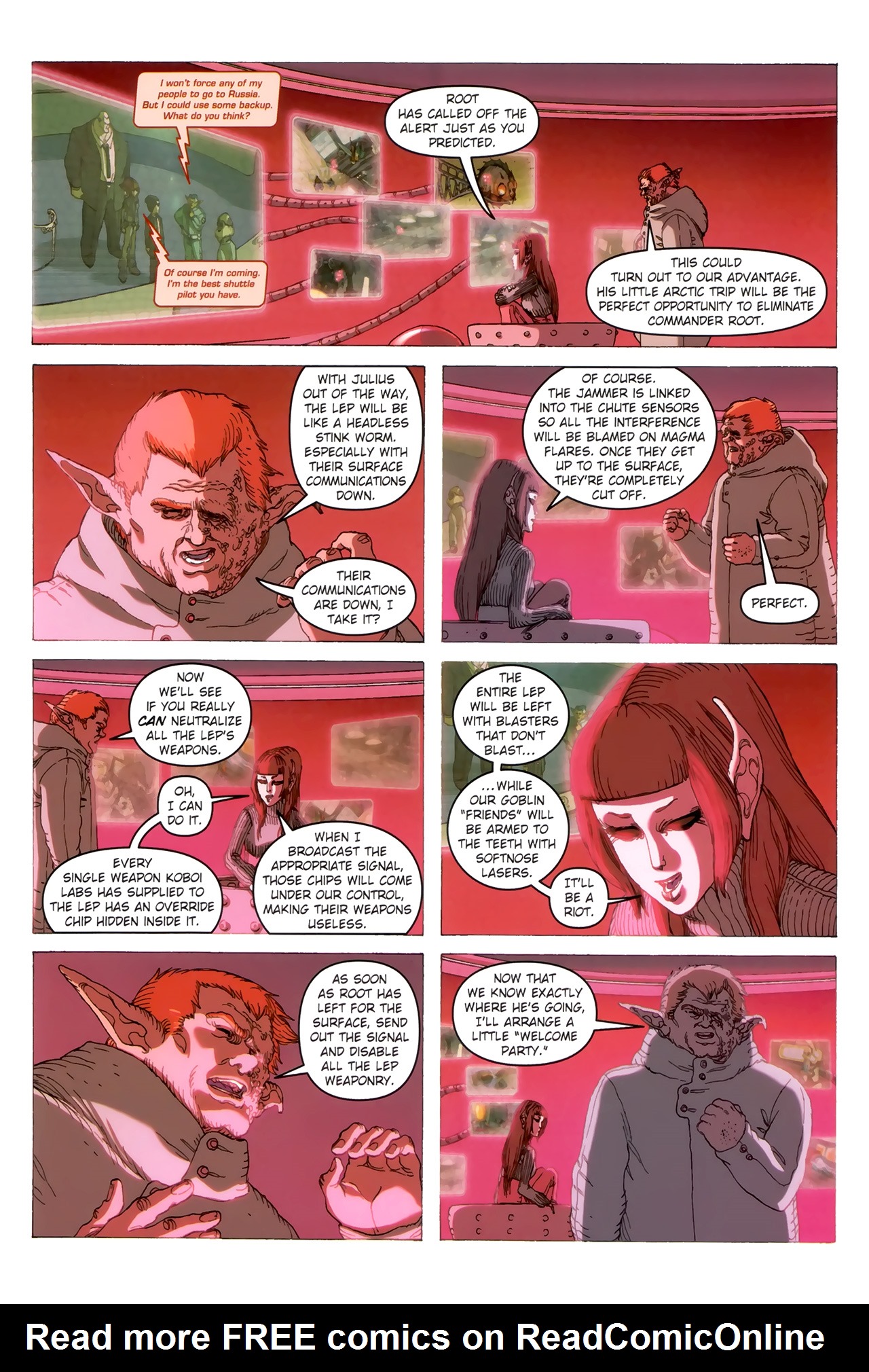 Read online Artemis Fowl: The Arctic Incident comic -  Issue # TPB - 54