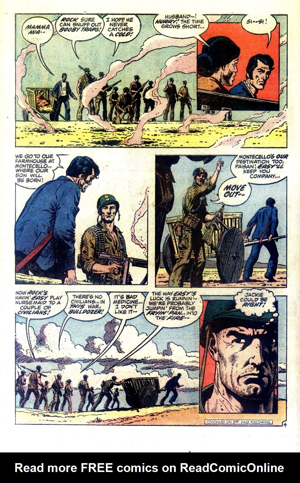 Read online Our Army at War (1952) comic -  Issue #249 - 6