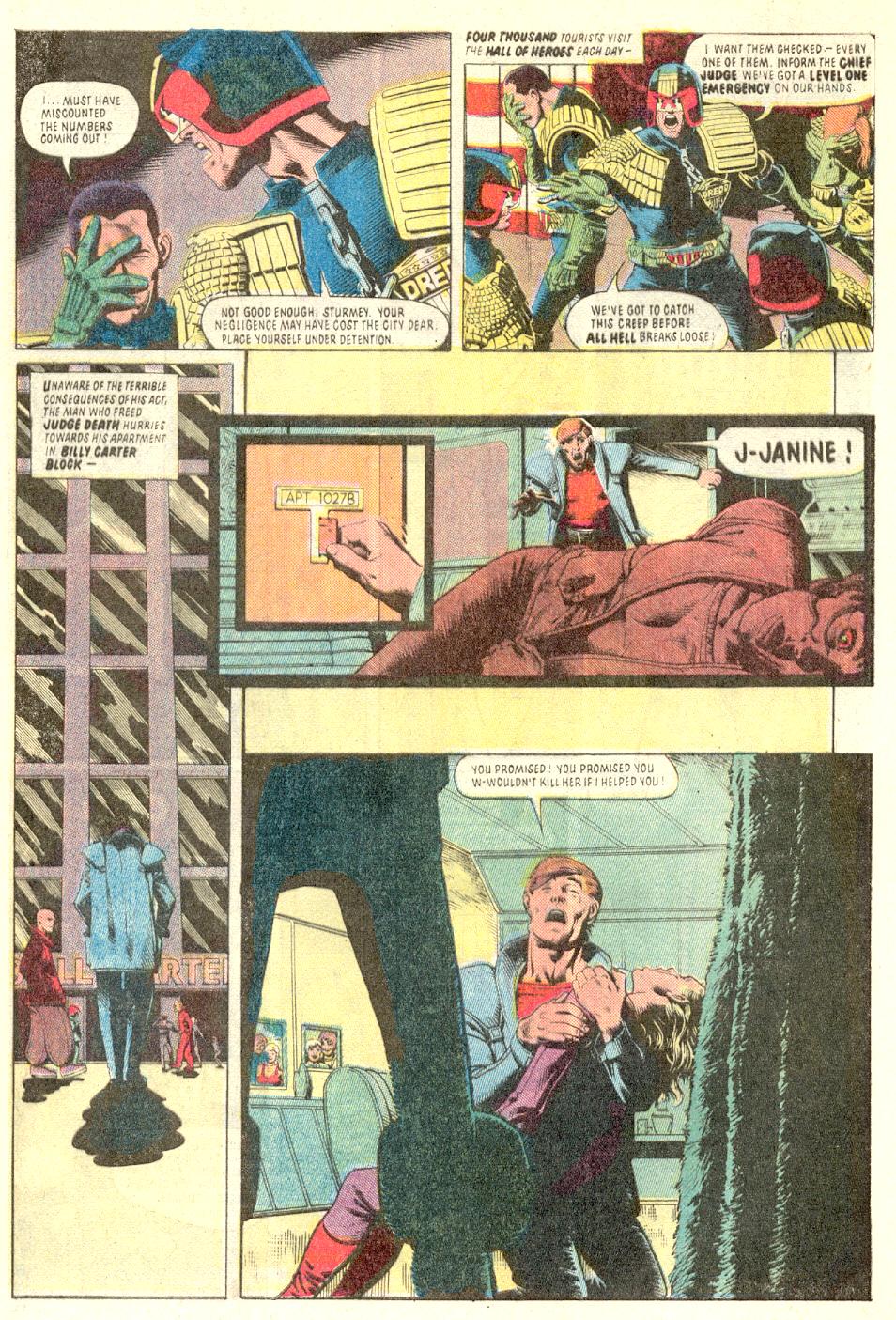 Read online Judge Dredd (1983) comic -  Issue #3 - 7