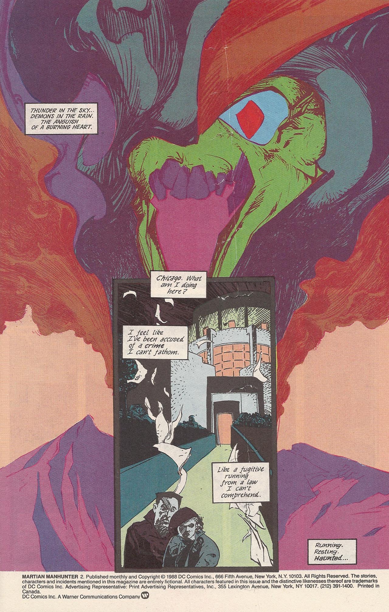 Read online Martian Manhunter (1988) comic -  Issue #2 - 3