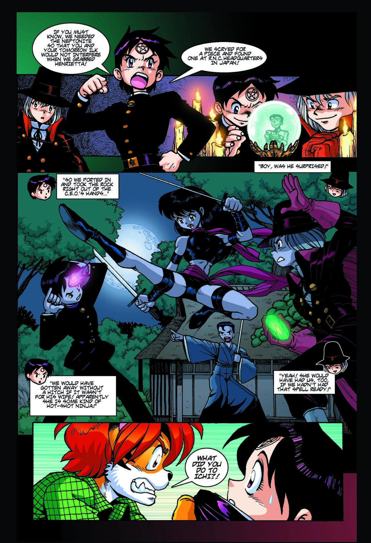 Read online Ninja High School (1986) comic -  Issue #77 - 12