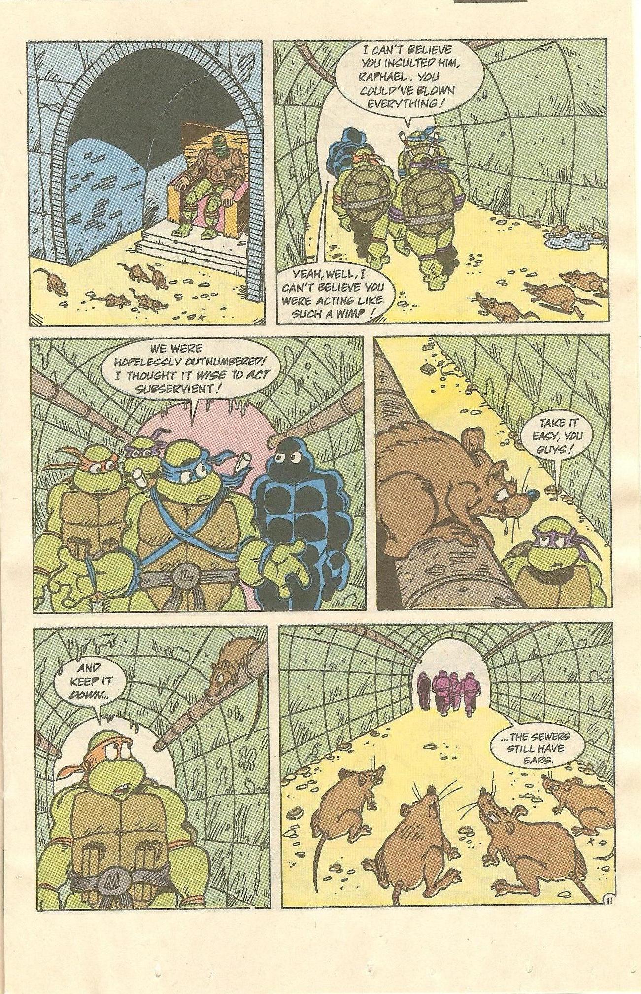 Read online Teenage Mutant Ninja Turtles Adventures (1989) comic -  Issue #11 - 12