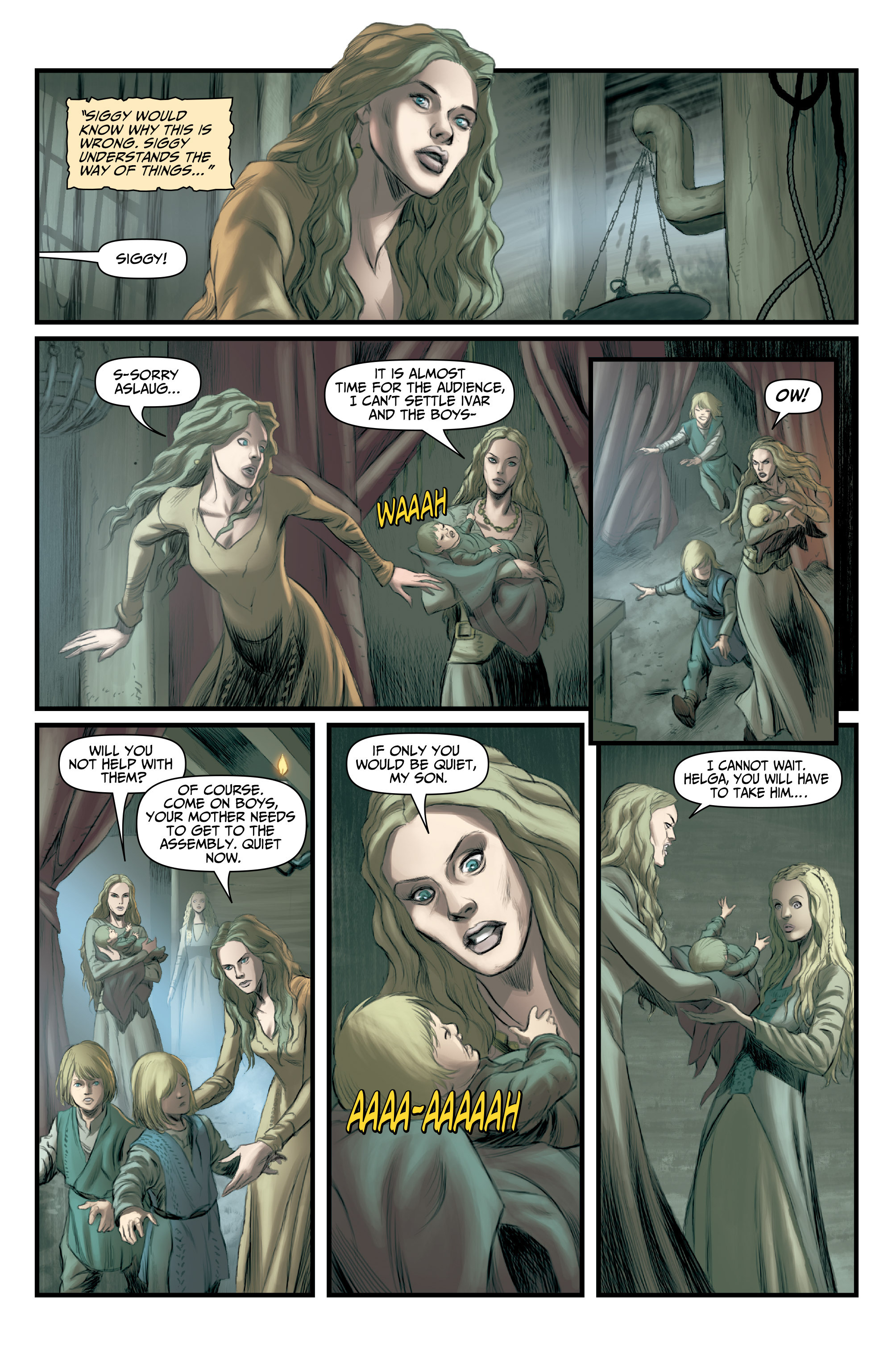 Read online Vikings: Godhead comic -  Issue #1 - 9