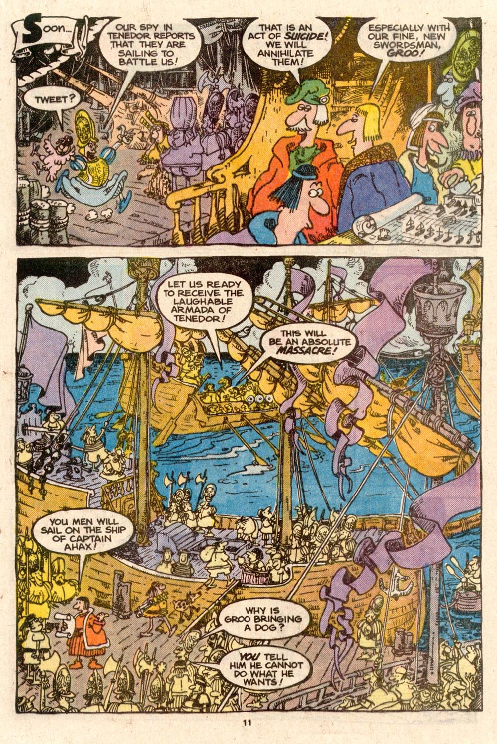 Read online Sergio Aragonés Groo the Wanderer comic -  Issue #54 - 11