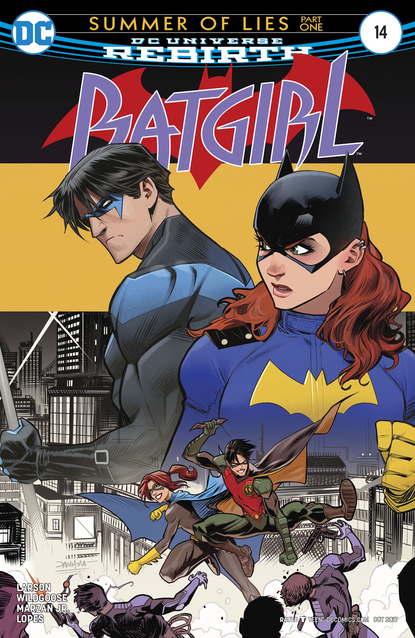 Read online Batgirl (2016) comic -  Issue #14 - 1