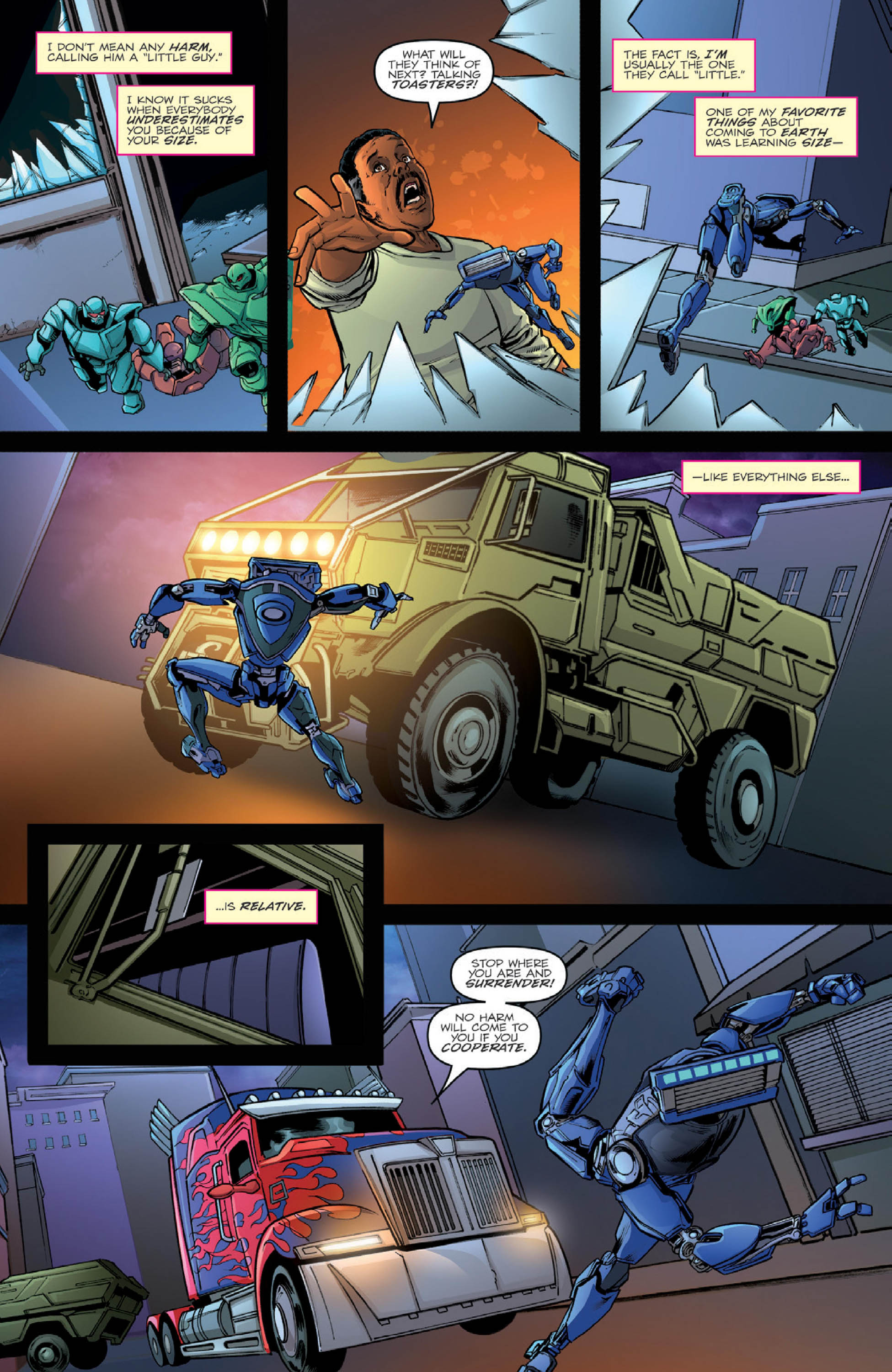 Read online Schick Hydrobot & the Transformers: A New Friend comic -  Issue # Full - 7