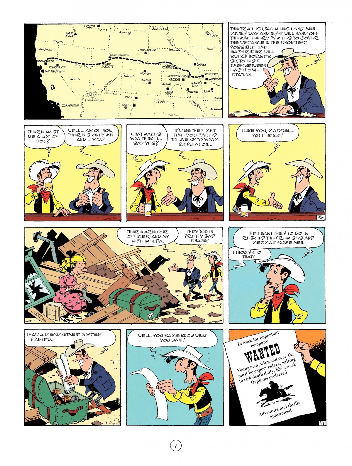Read online A Lucky Luke Adventure comic -  Issue #46 - 7