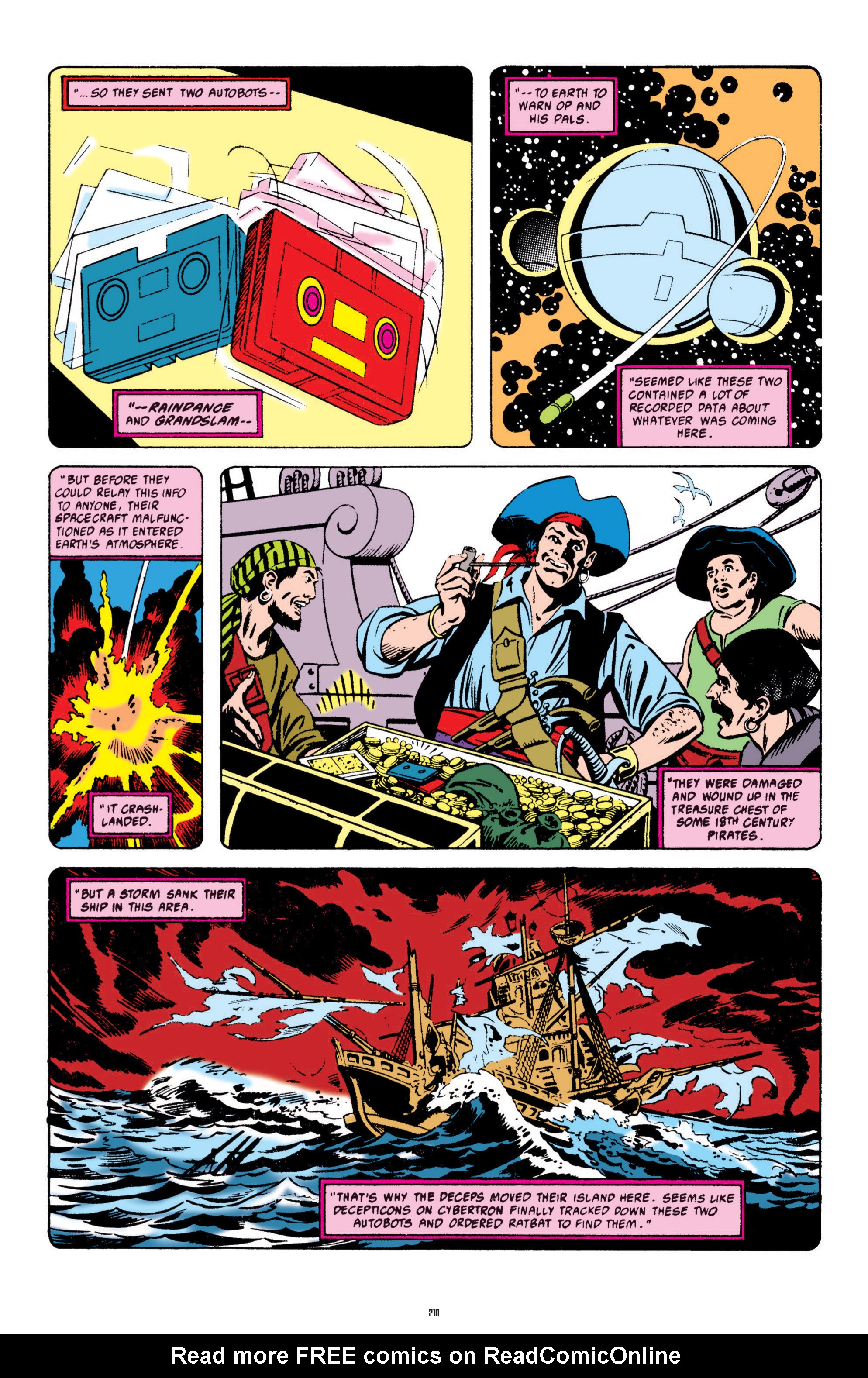 Read online The Transformers Classics comic -  Issue # TPB 4 - 211