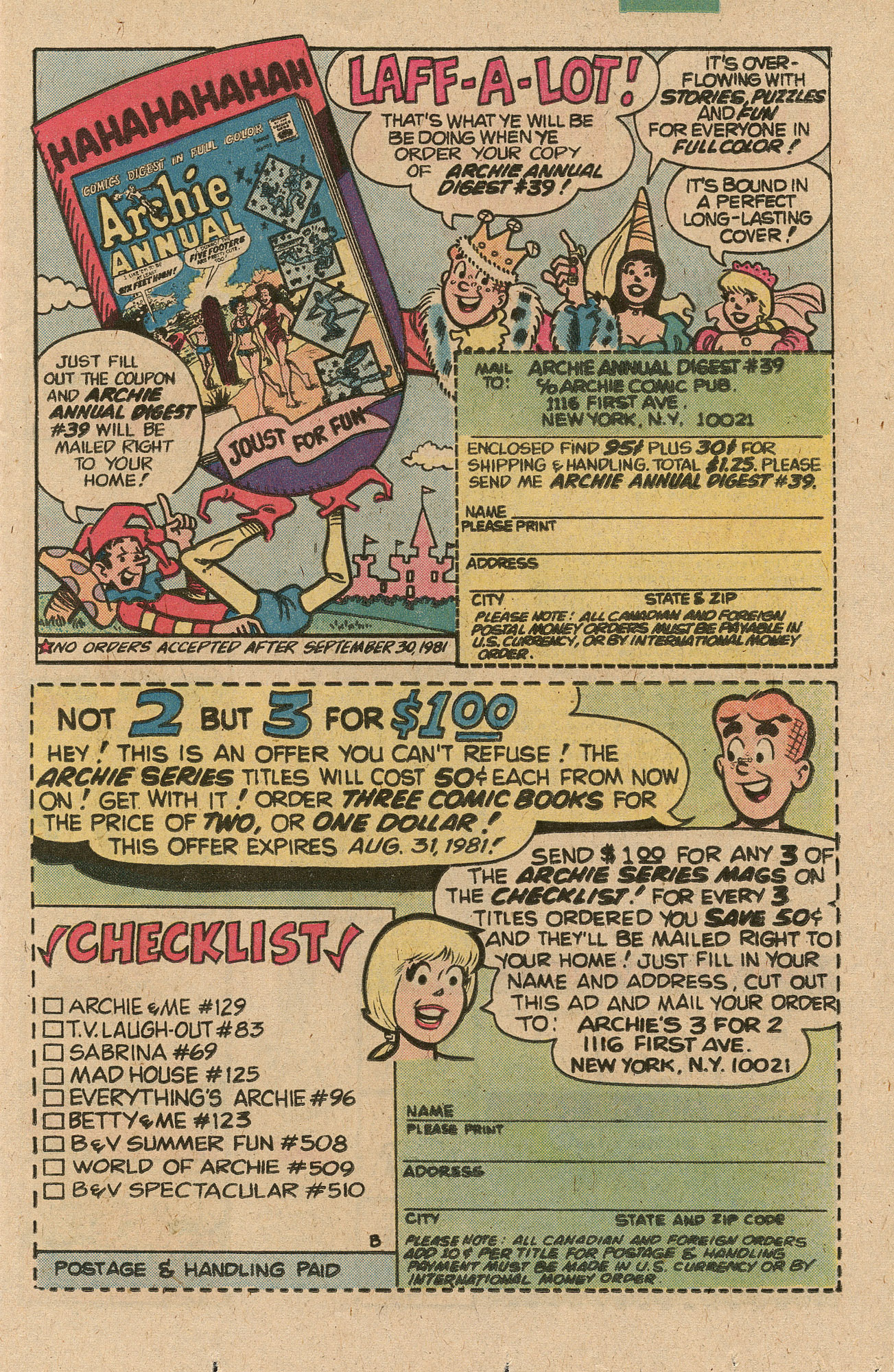 Read online Archie's Pals 'N' Gals (1952) comic -  Issue #152 - 11